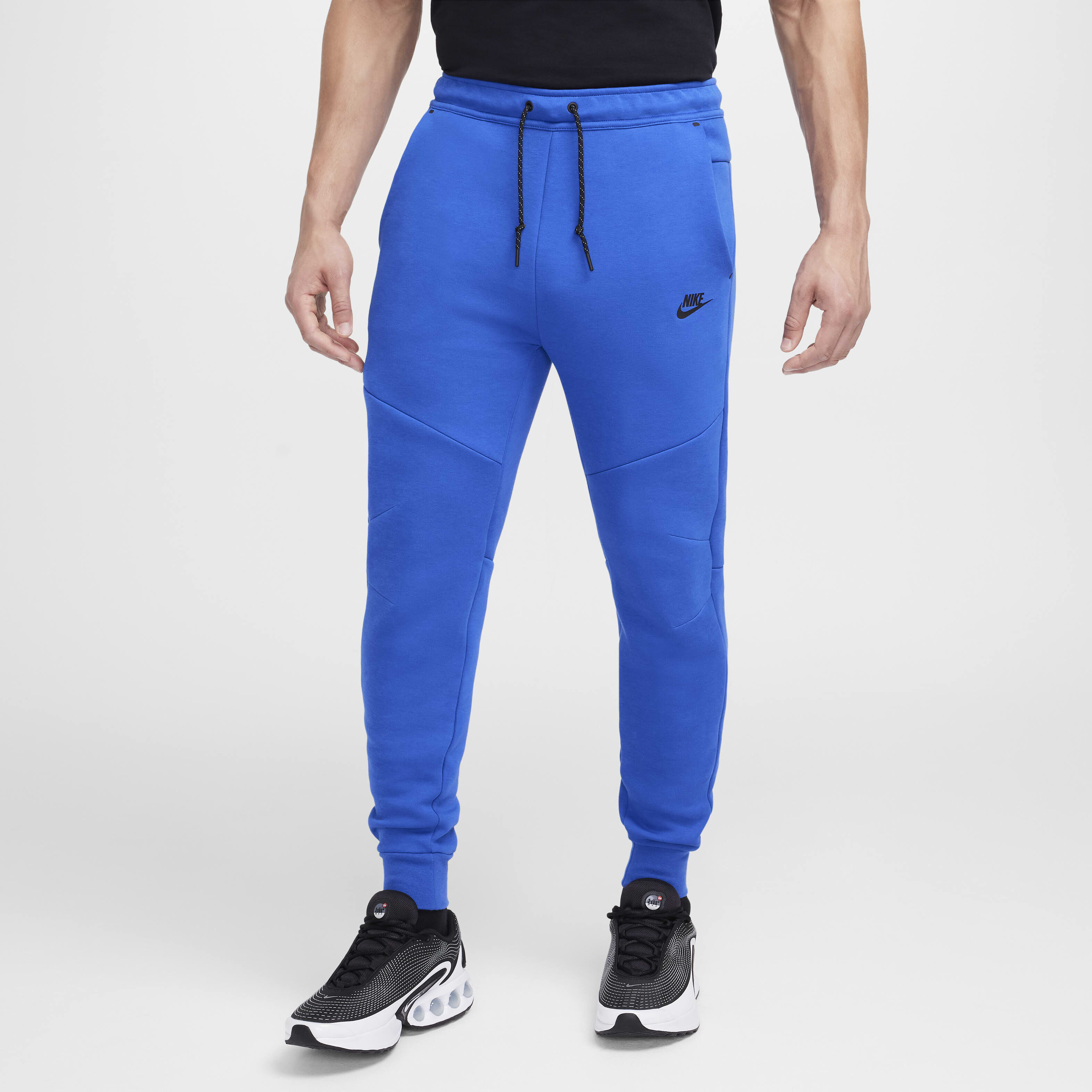 Buy Nike Tech Men s Fleece Joggers Game Royal Black Nike Saudi Official