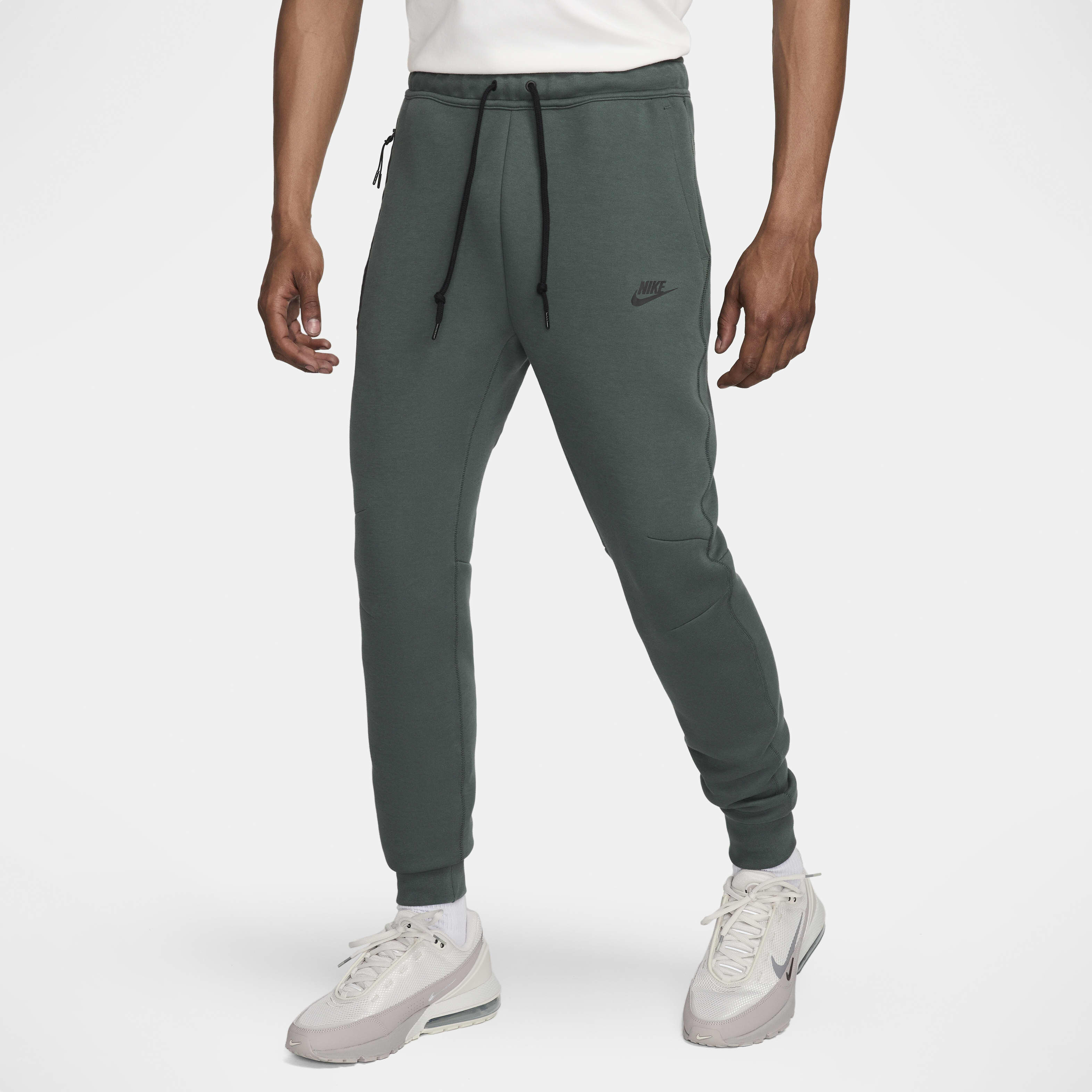 Buy Nike Sportswear Tech Fleece Men s Joggers Vintage Green Black Nike Saudi Official