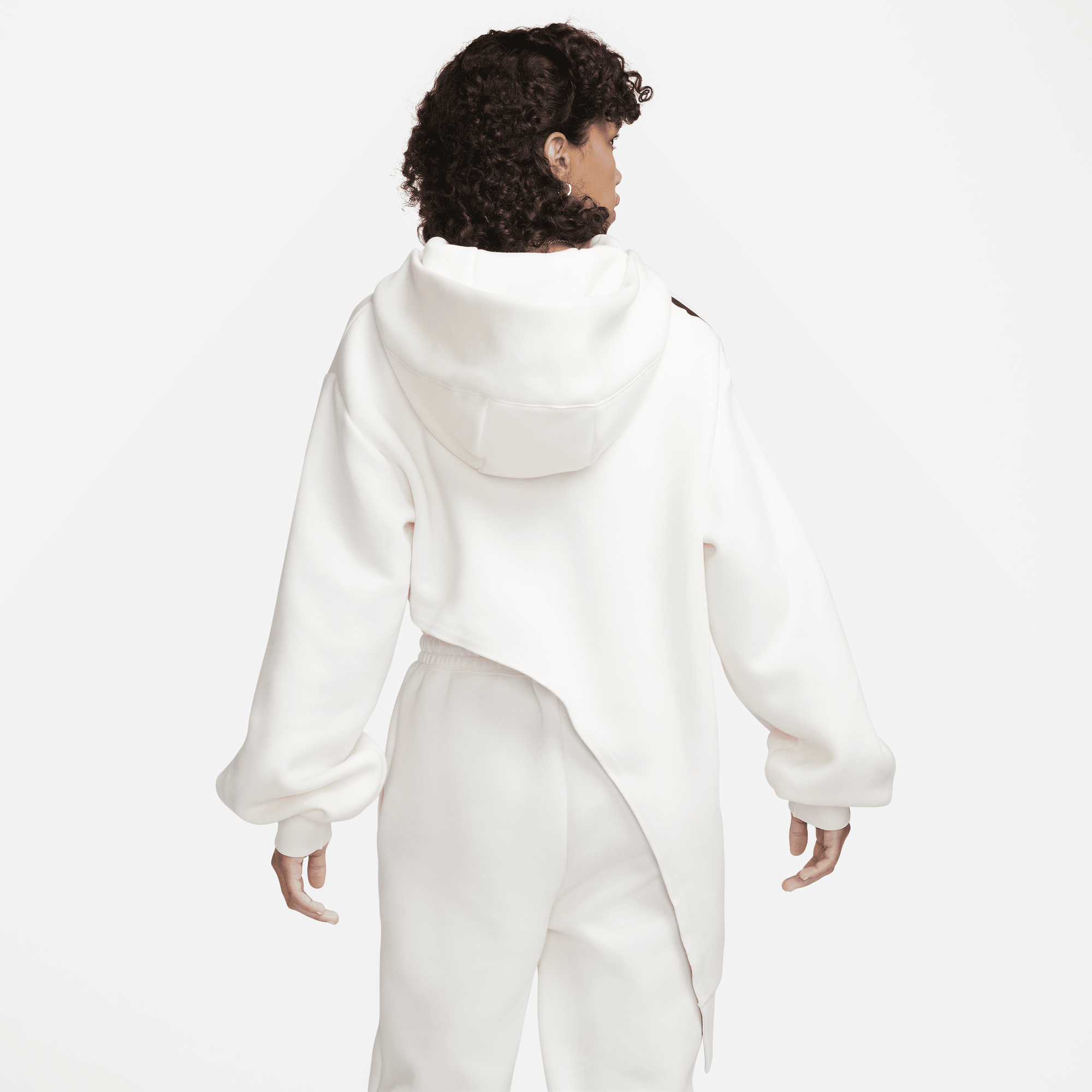 Nike asymmetrical hoodie sale