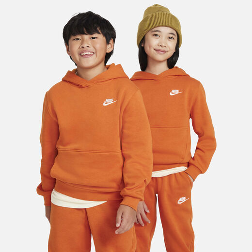 Adventure-Nike, Nike Sportswear Club Fleece, Older Kids' Pullover Hoodie