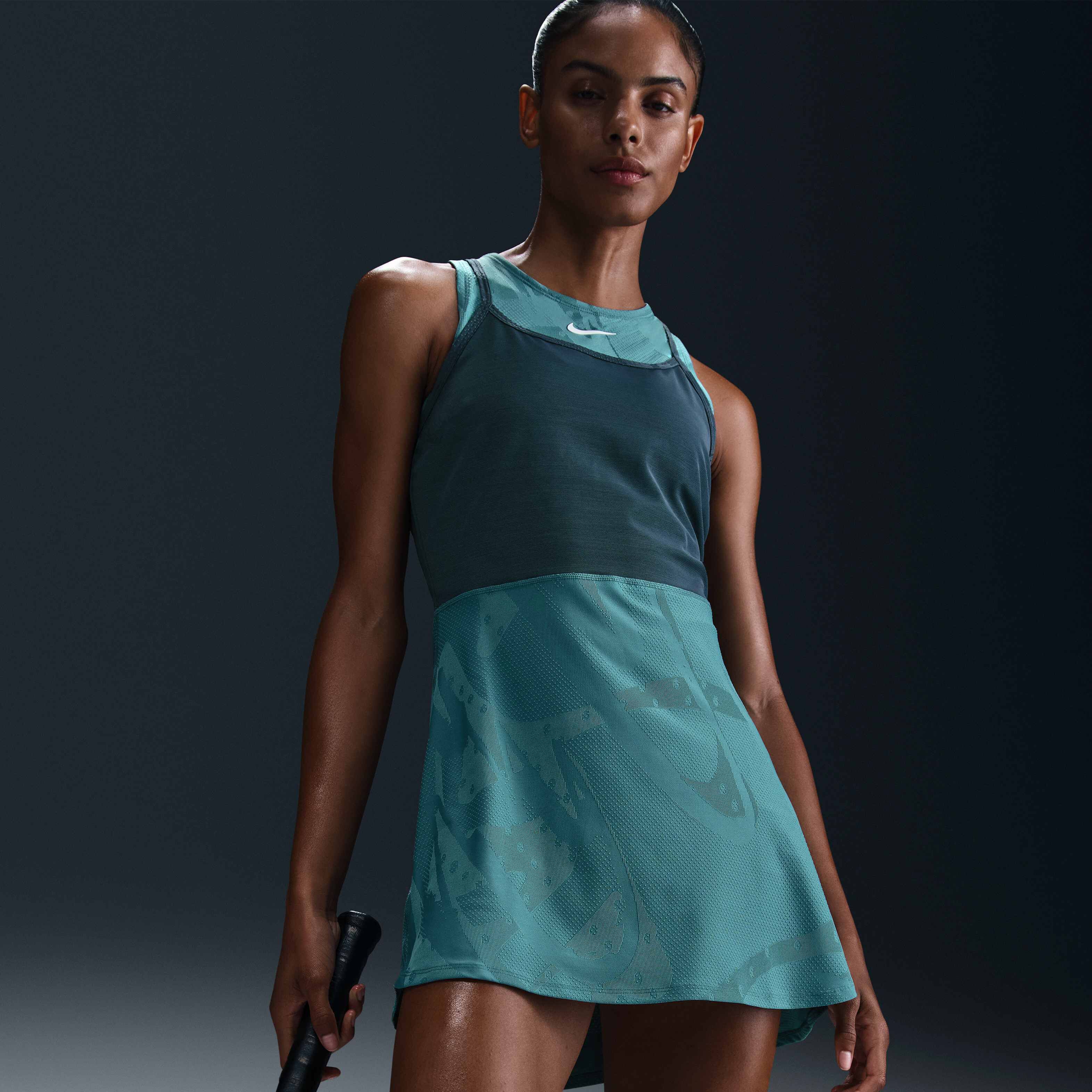 Buy NikeCourt Slam Women's Dress - Mineral Teal/Faded Spruce/High