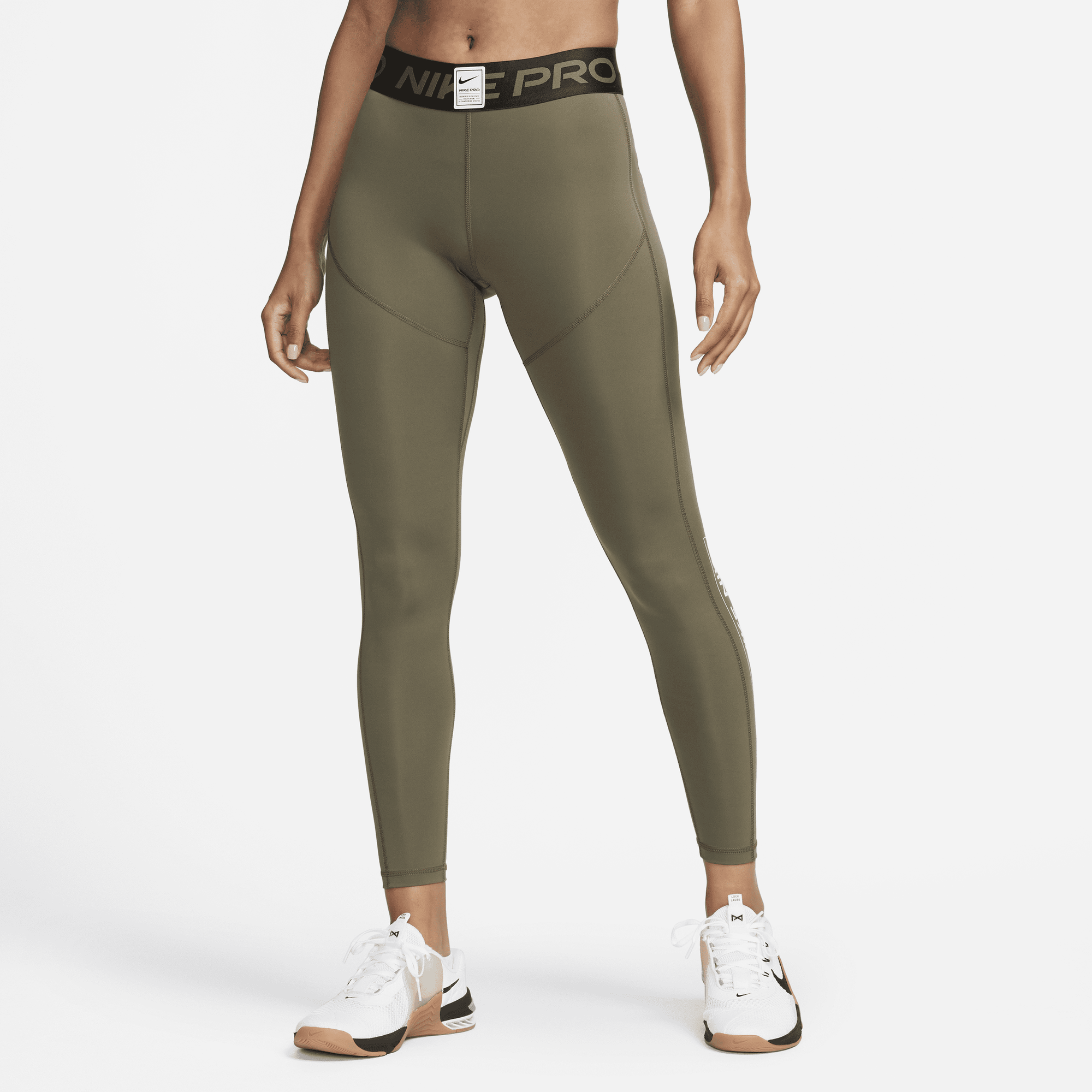 Shop Pro Women s Graphic Mid Rise Leggings Nike KSA