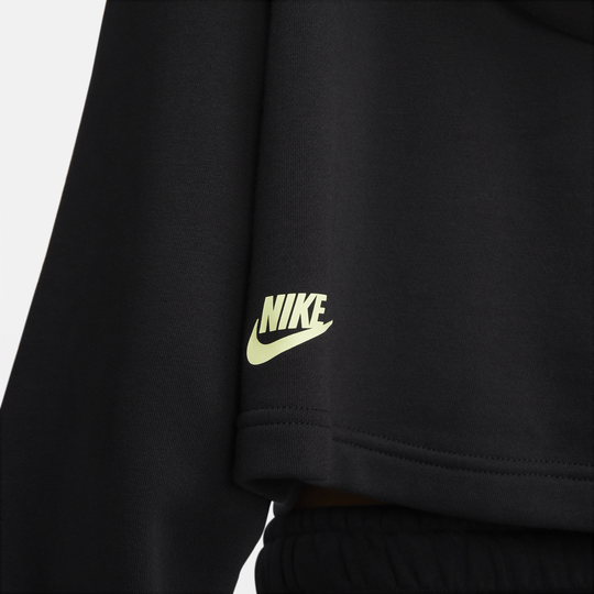 Women's metallic crew top nike air rally