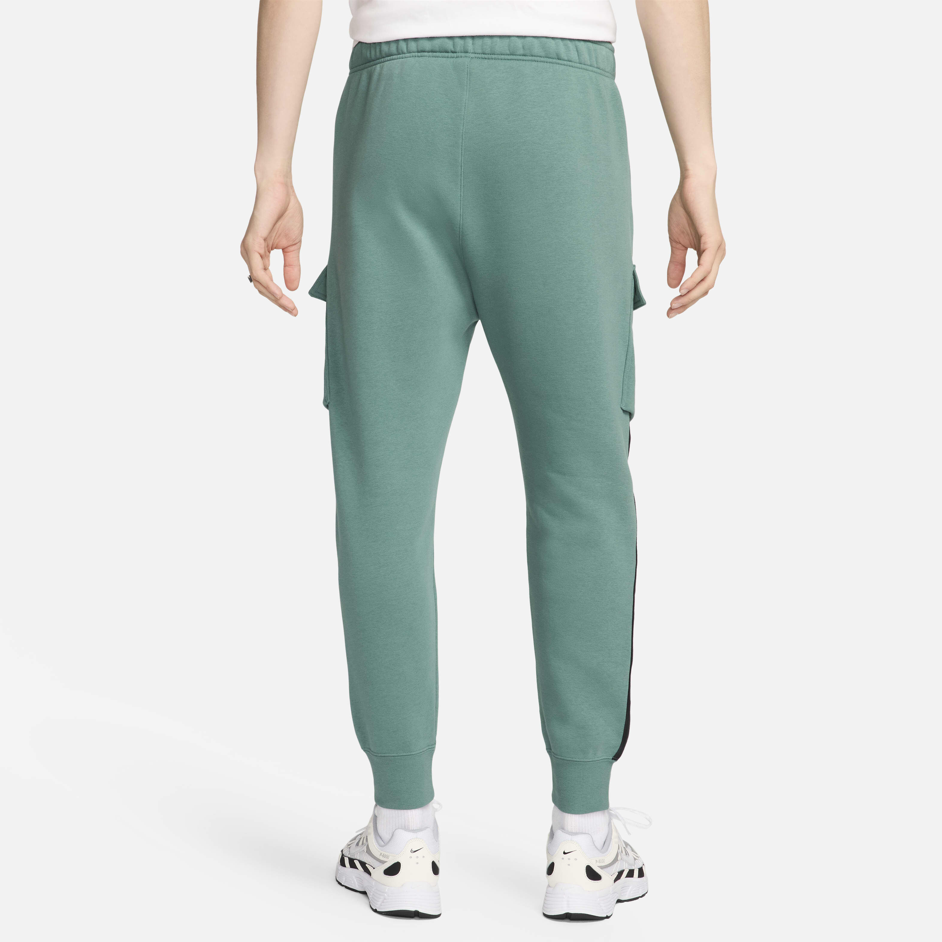 Buy Nike Air Men s Fleece Cargo Trousers Bicoastal Black Nike Saudi Official