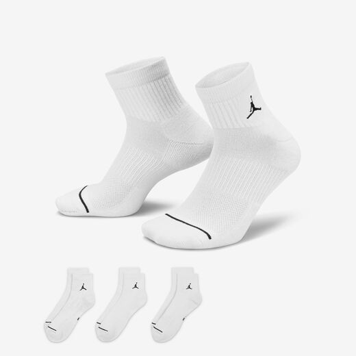 Jordan Ankle Socks-JRDN, Jordan, Everyday Ankle Socks (3 Pairs)