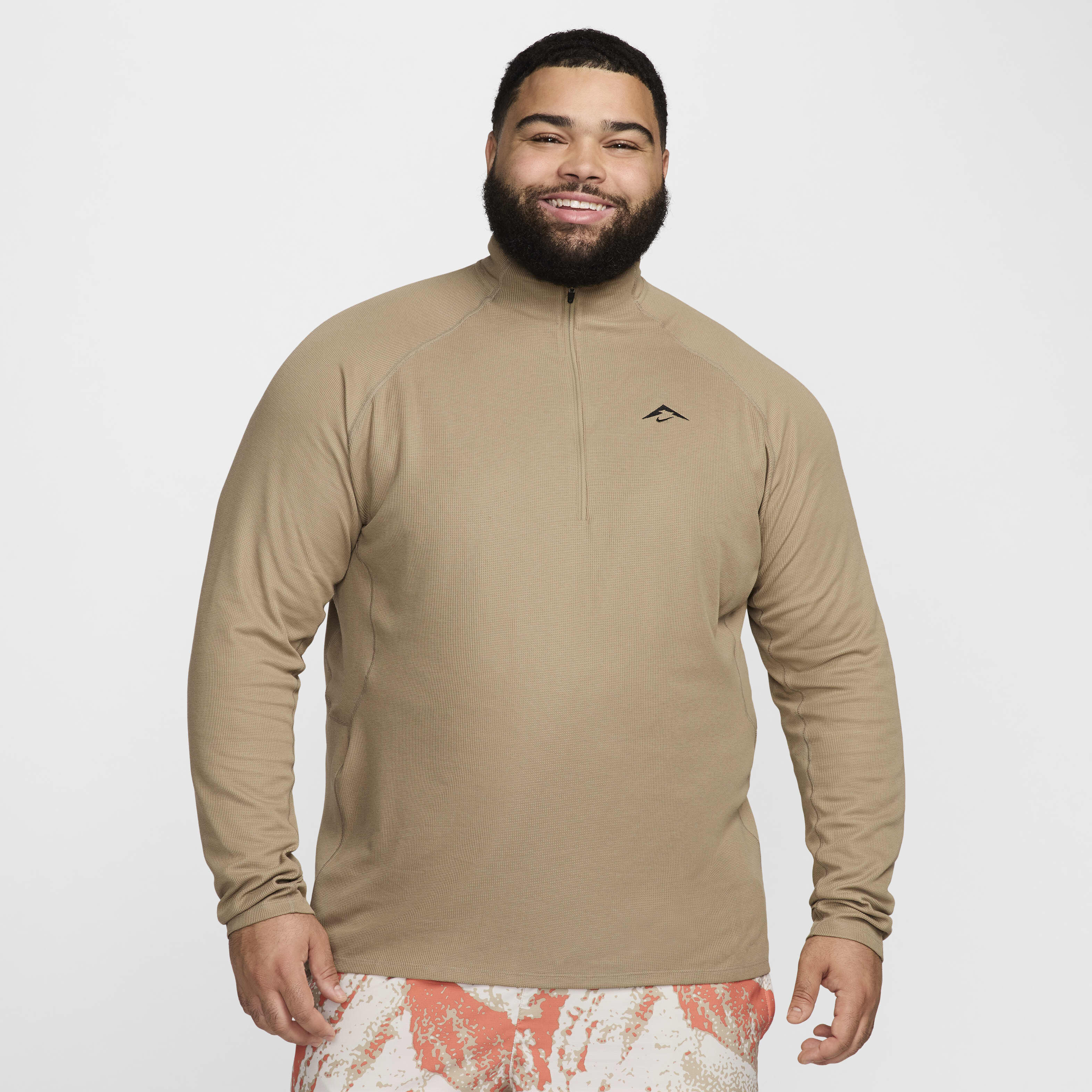 Buy Nike Trail Men's Dri-FIT 1/2-Zip Mid-Layer Top - Khaki