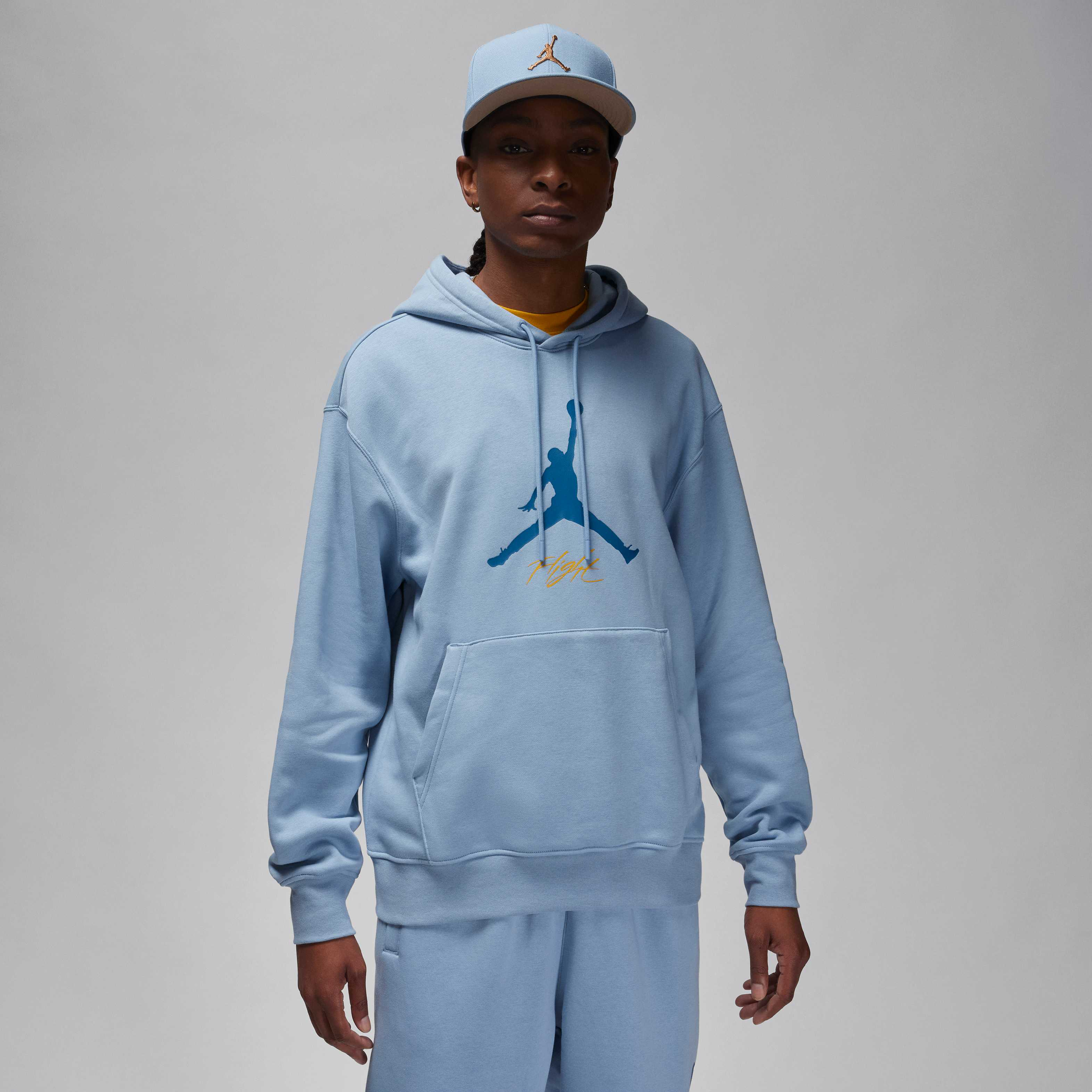 jordan essentials hoodie blue