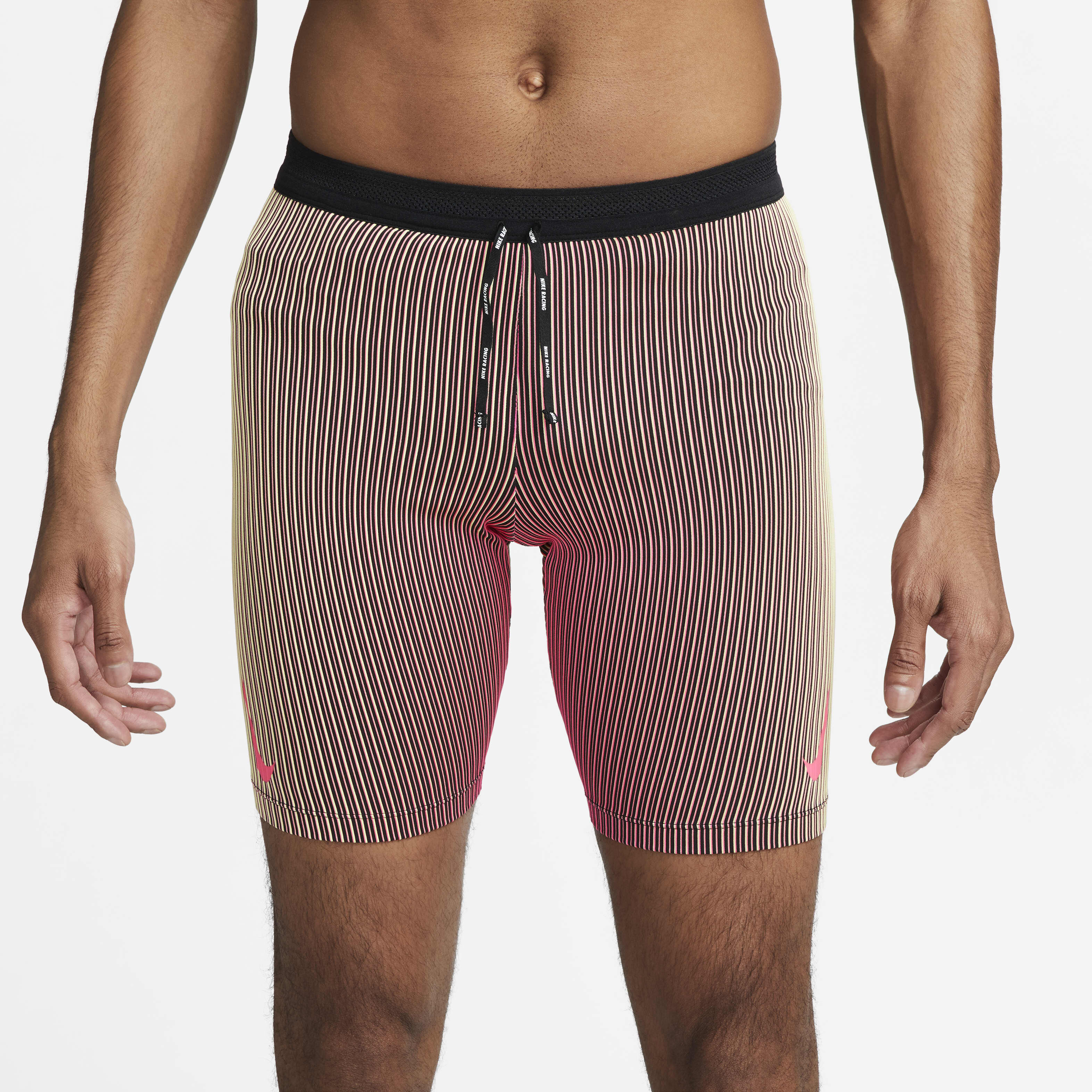 Buy Nike Dri-FIT ADV AeroSwift Men's 1/2-Length Racing Tights - Black/Hyper  Pink/Light Lemon Twist/Hyper Pink | Nike Saudi Official