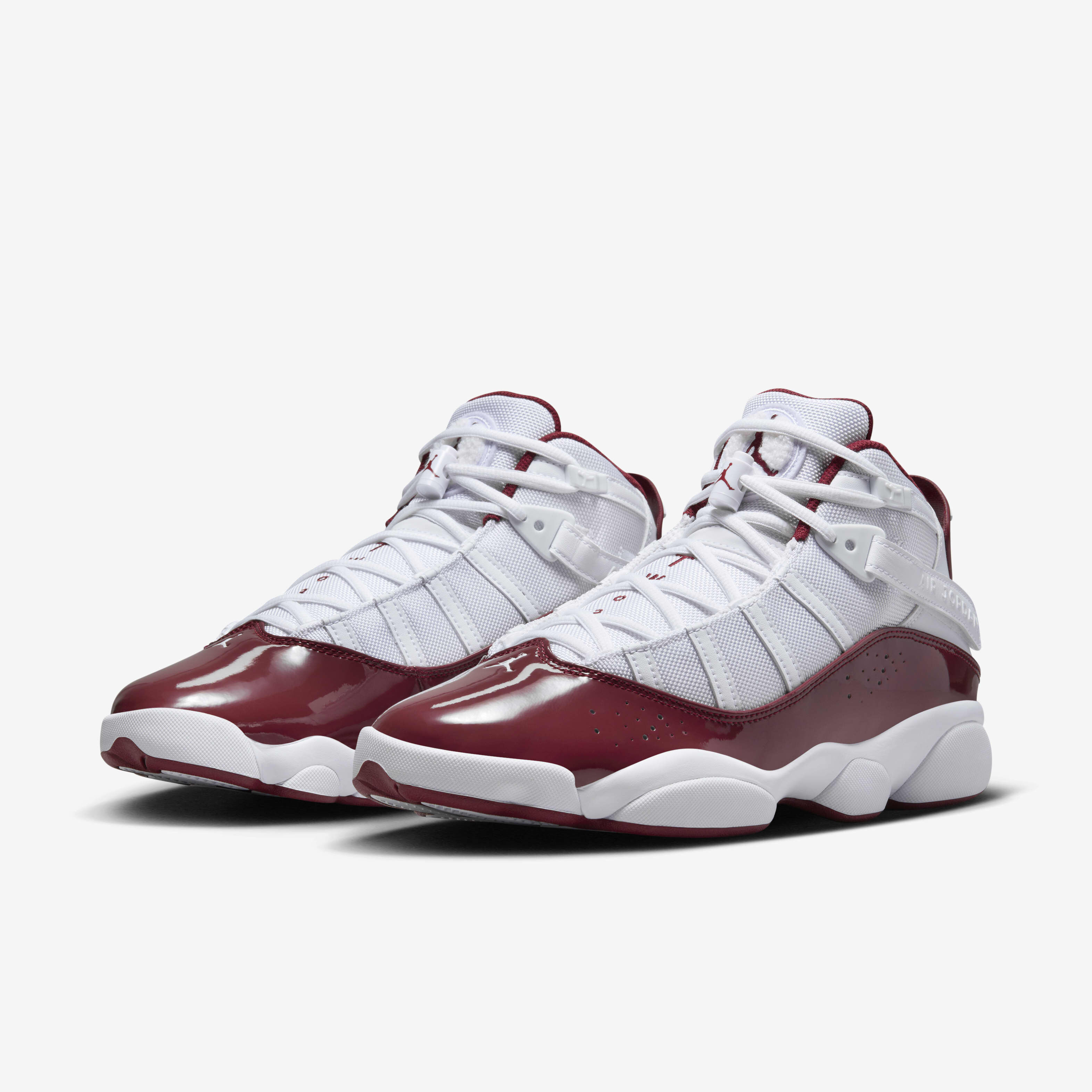 Burgundy jordans 6 clearance