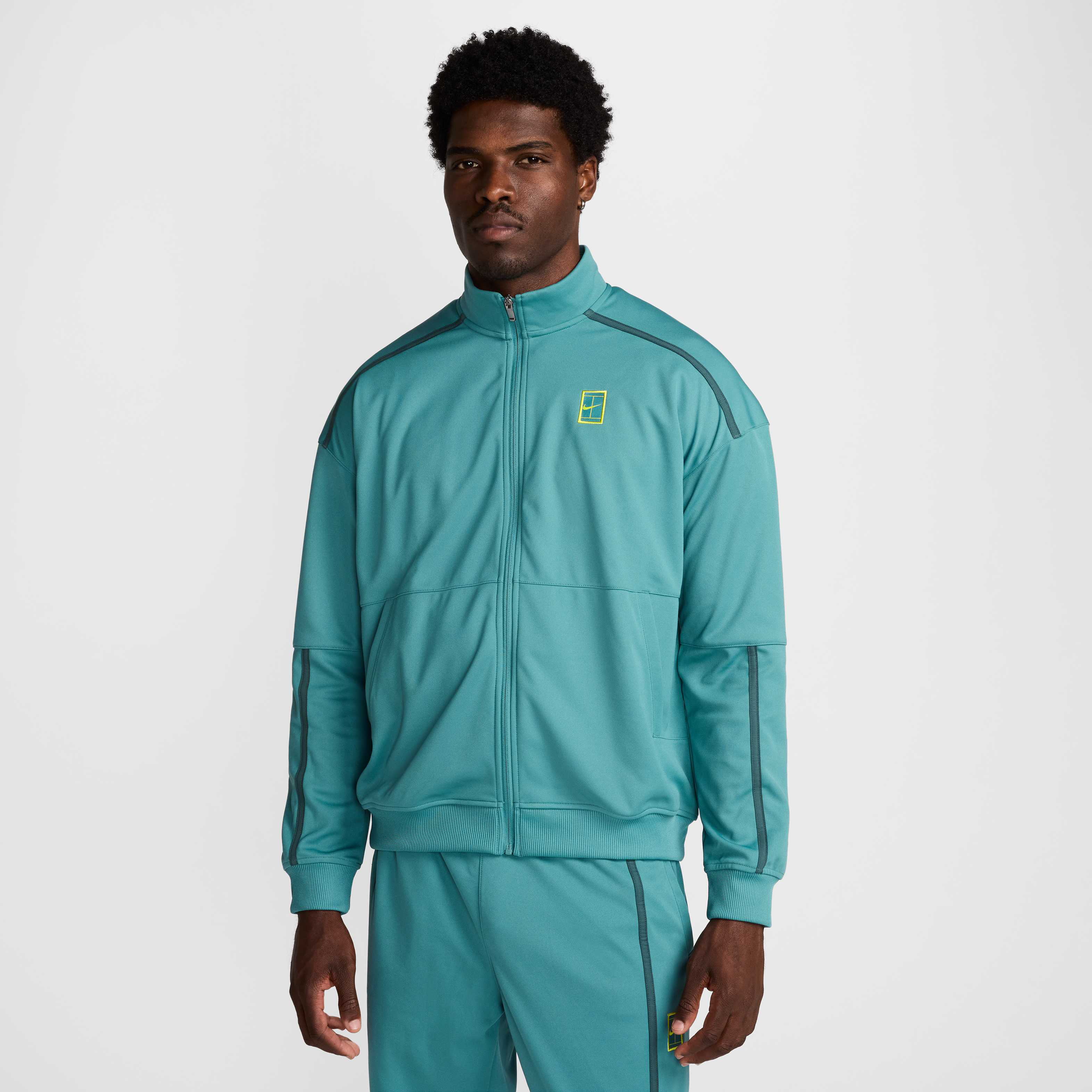 Buy NikeCourt Heritage Men's Tennis Jacket - Mineral Teal