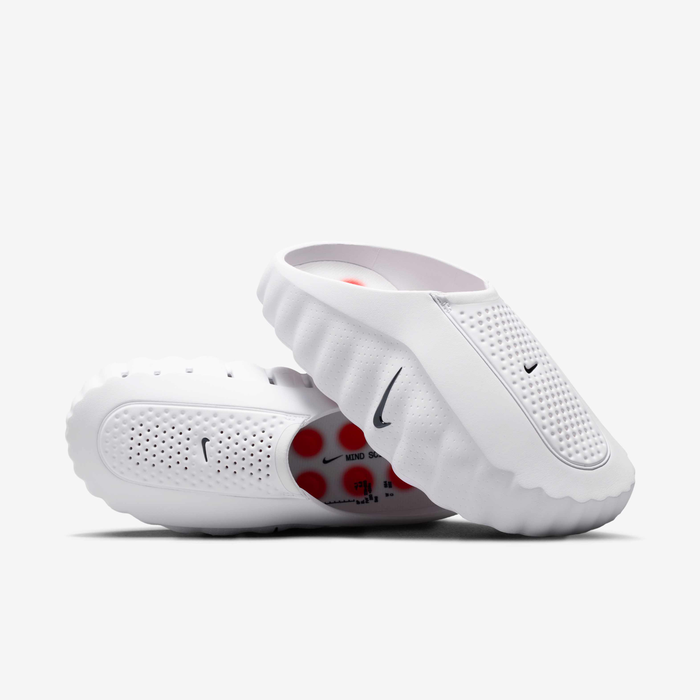 Buy Nike Mind 001 Men's Pregame Mules - White/Speed Red/Obsidian Buy Nike Mind 001 Men's Pregame Mules - White/Speed Red/Obsidian