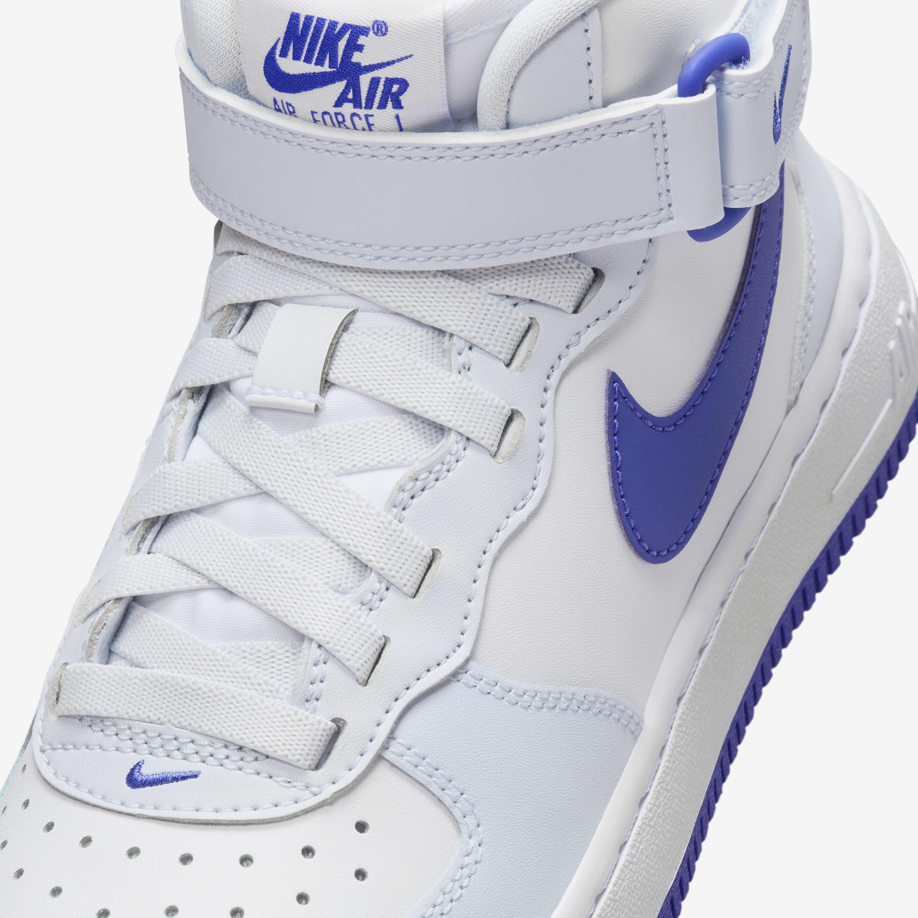 Royal blue high top air force ones deals