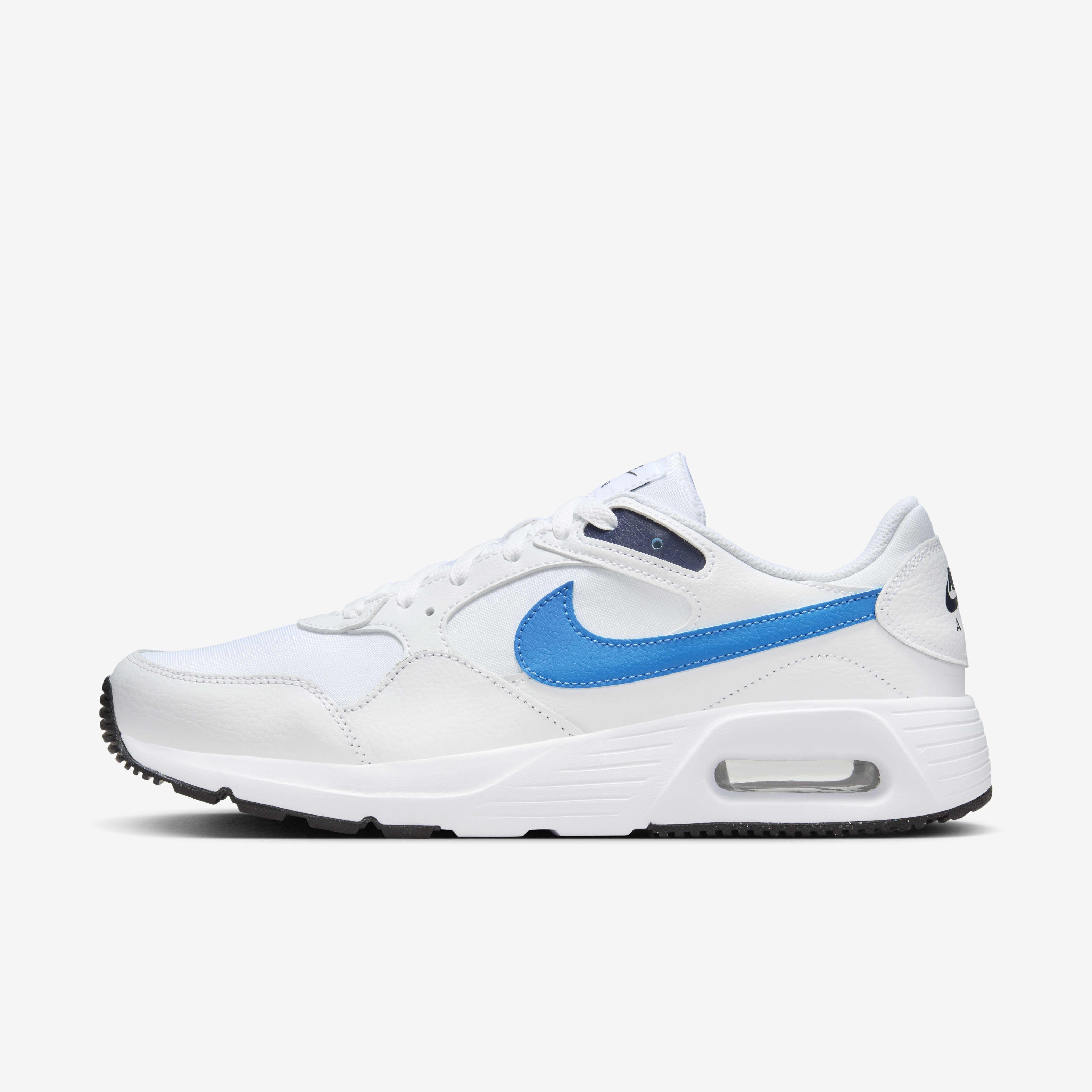 Buy Nike Air Max SC Men s Shoes White Thunder Blue White Light Photo Blue Nike Saudi Official