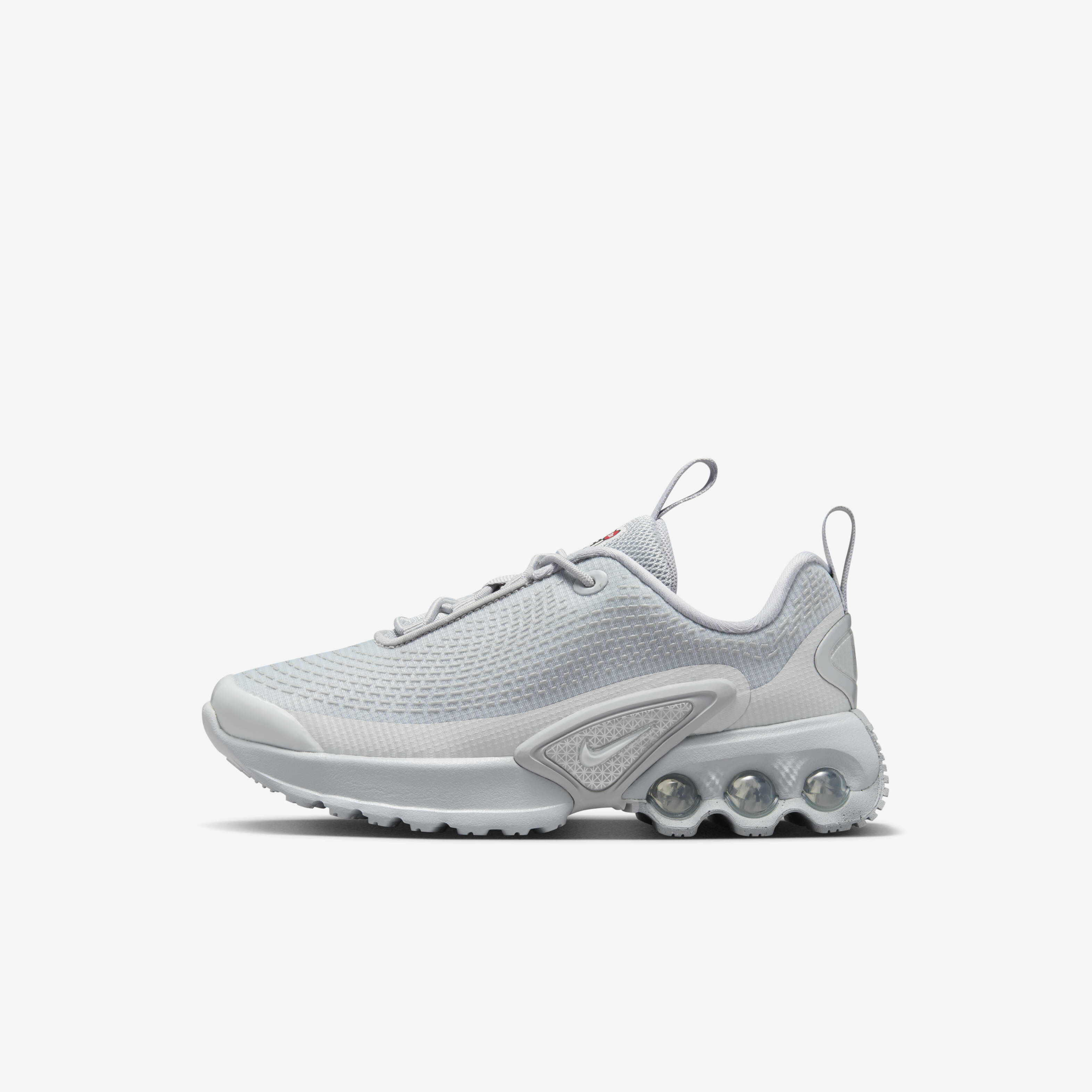 Buy Nike Air Max Dn Younger Kids Shoes Wolf Grey Sky Grey Pure Platinum Pure Platinum Nike Saudi Official