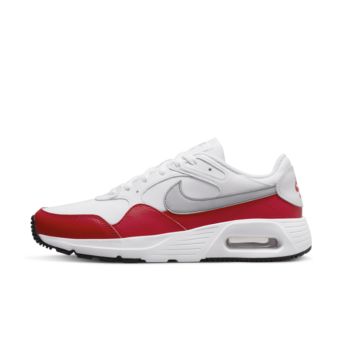 Nike air max red and deals white mens