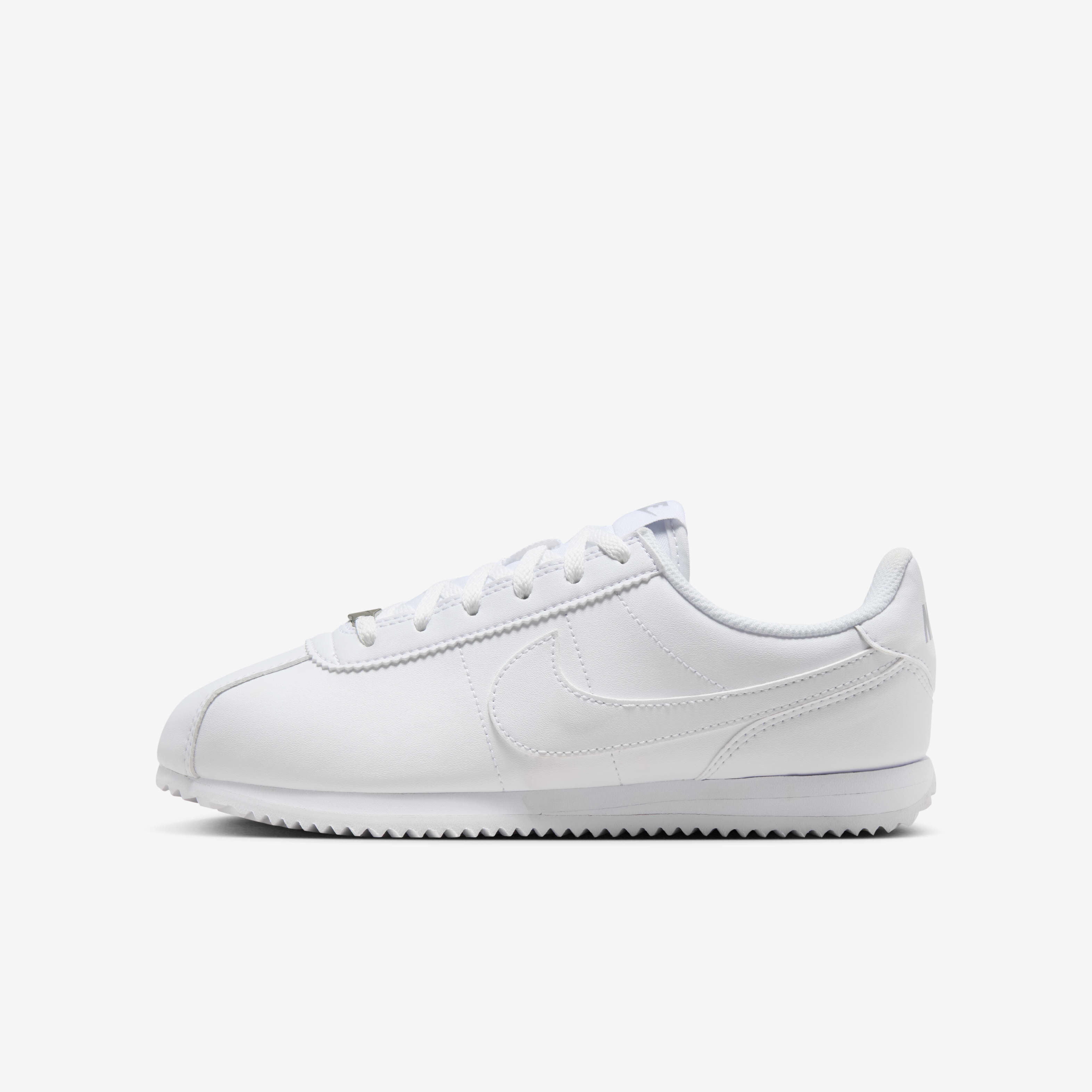 White nike cortez kids top