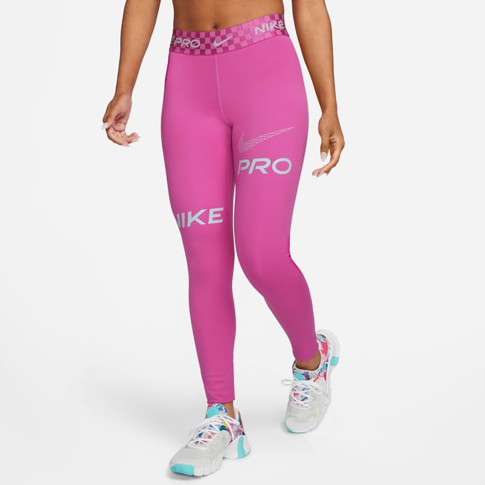 Buy Nike Pro Women's Mid-Rise Full-Length Graphic Training