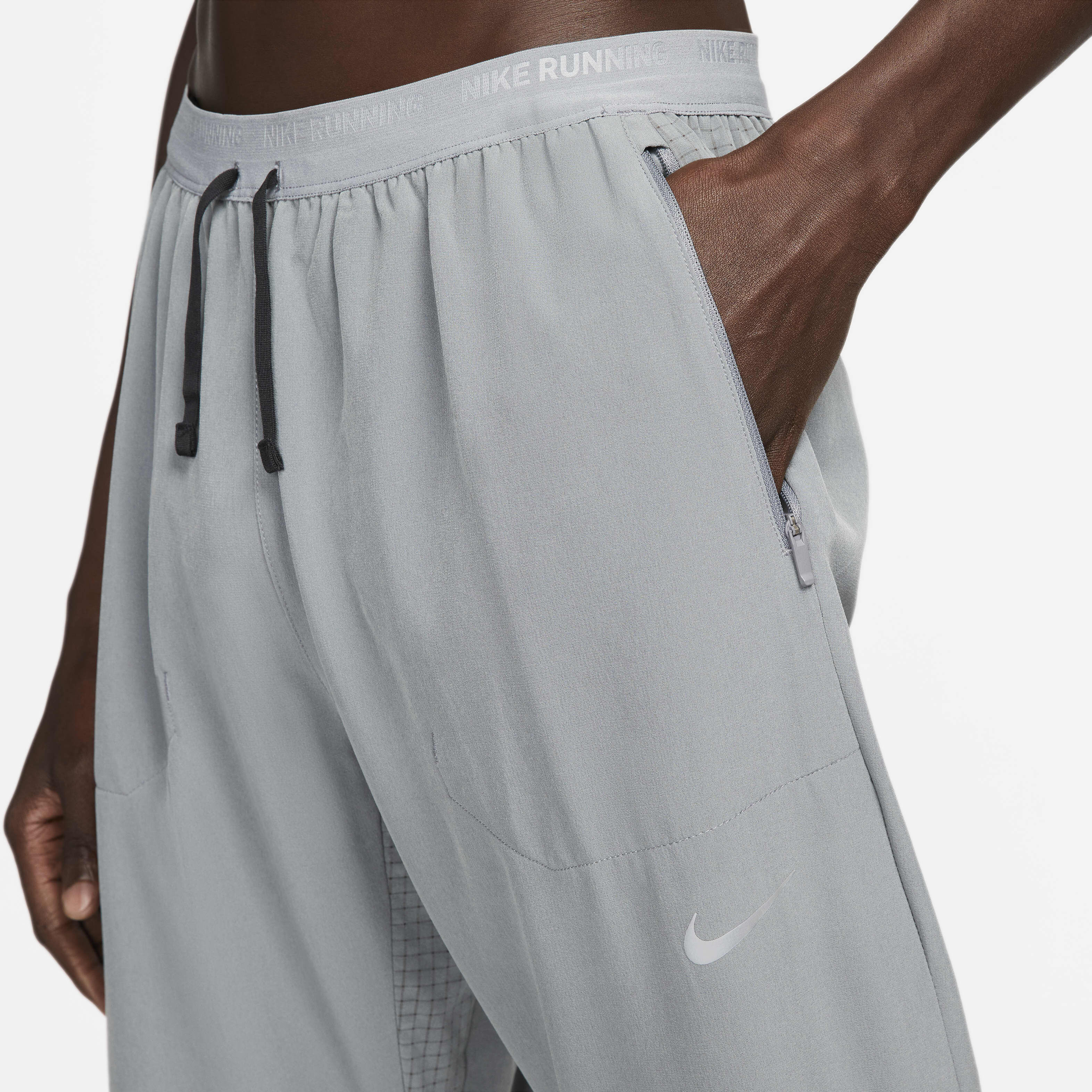 Buy Nike Phenom Men s Dri FIT Woven Running Trousers Smoke Grey Nike Saudi Official