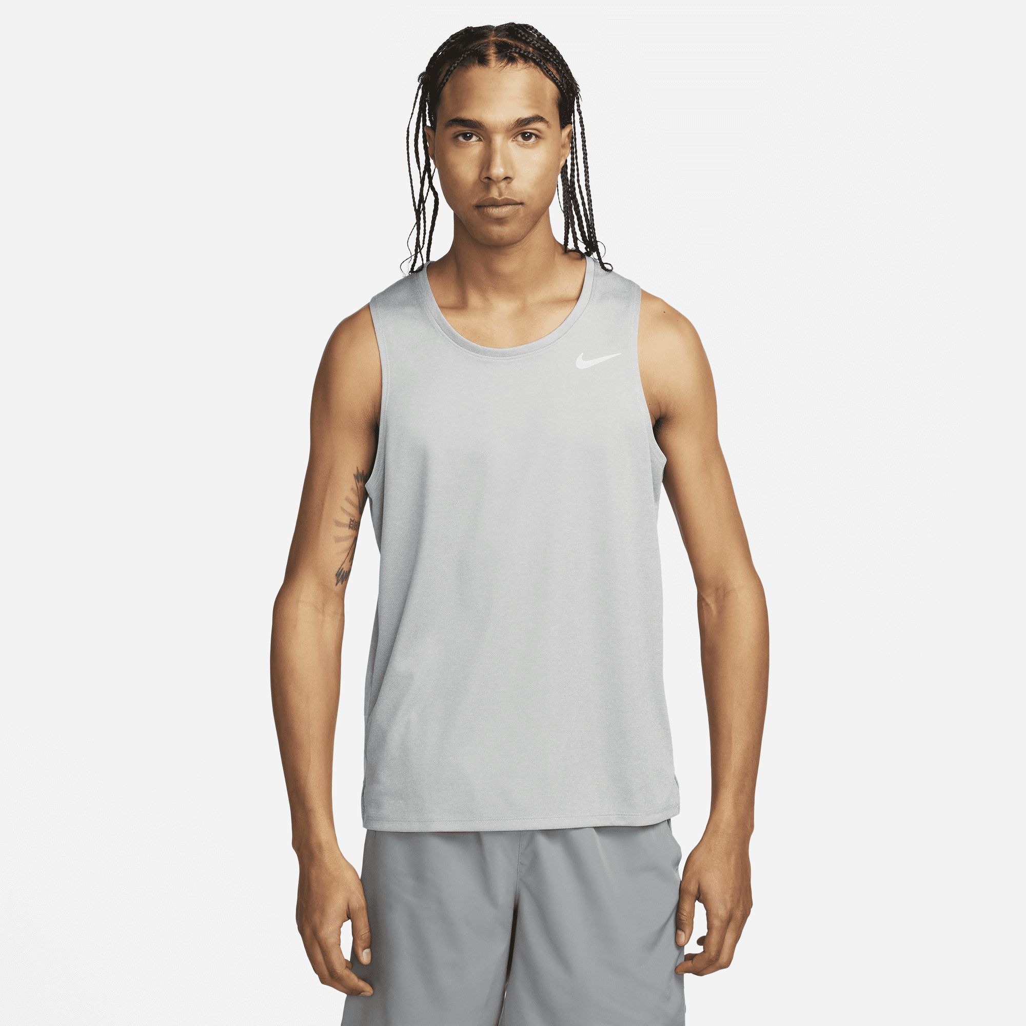 Nike miler crop sale top