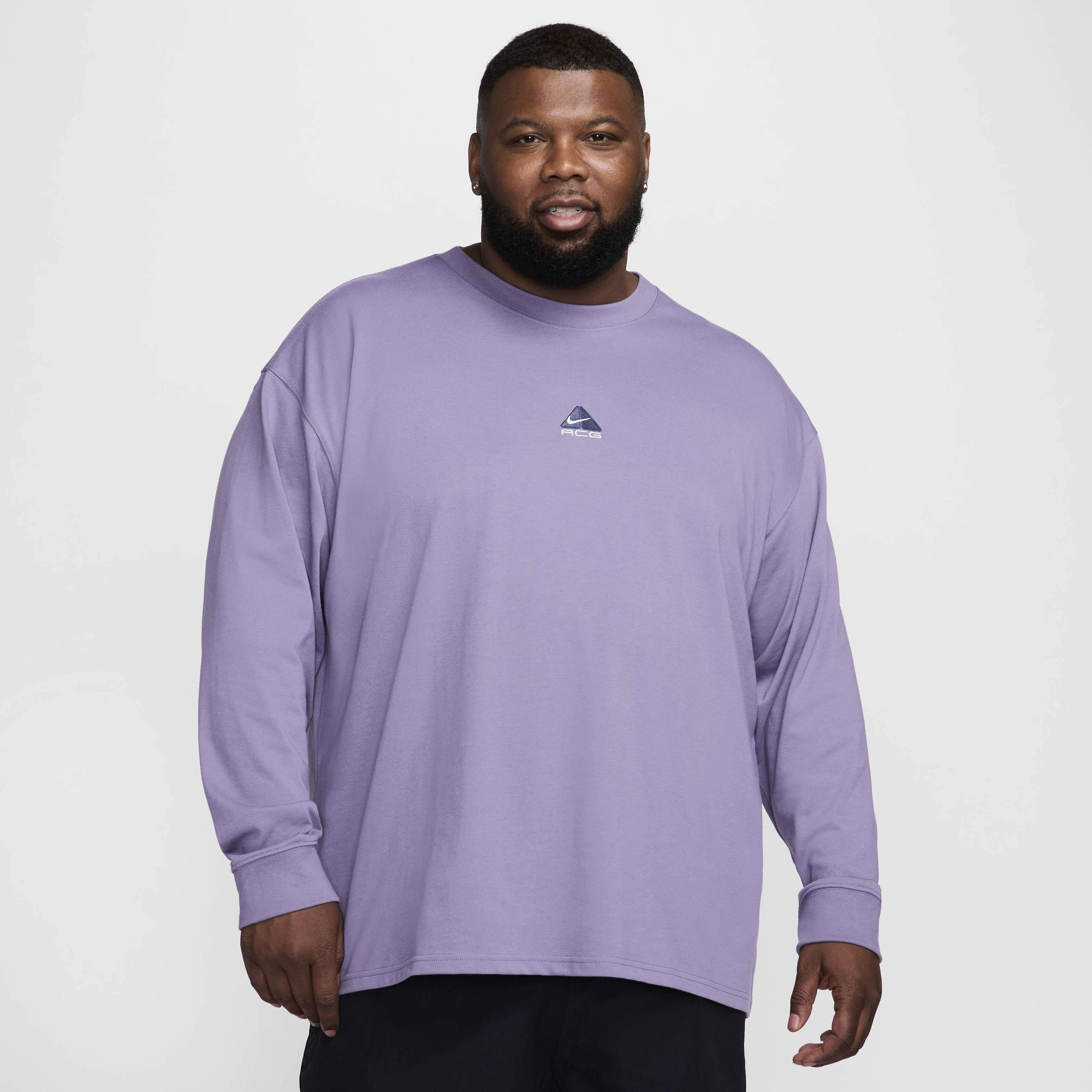 Nike long sleeve acg logo tee store