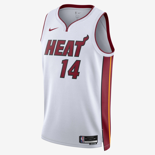 Men's Clothing-Nike, Miami Heat Association Edition, Men's Nike Dri-FIT NBA Swingman Jersey