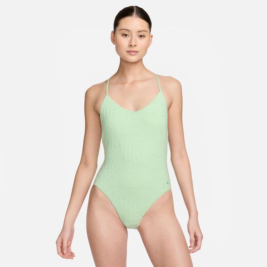 Women's Swimsuits-Nike Swim, Nike Swim Retro Flow, Women's T-Back One-Piece Swimsuit