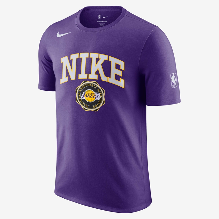 Buy Los Angeles Lakers Essential Men's Nike NBA T-Shirt Field