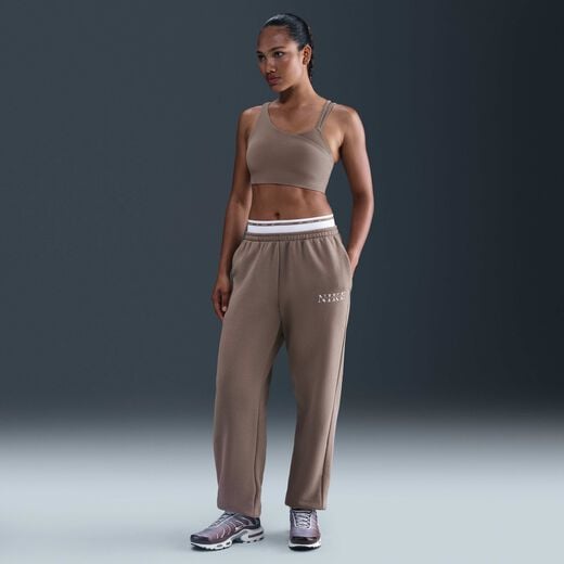 Nike Clothing-Nike, Nike Sportswear Phoenix Fleece, Women's High-Waisted Tracksuit Bottoms Nike Clothing-Nike, Nike Sportswear Phoenix Fleece, Women's High-Waisted Tracksuit Bottoms