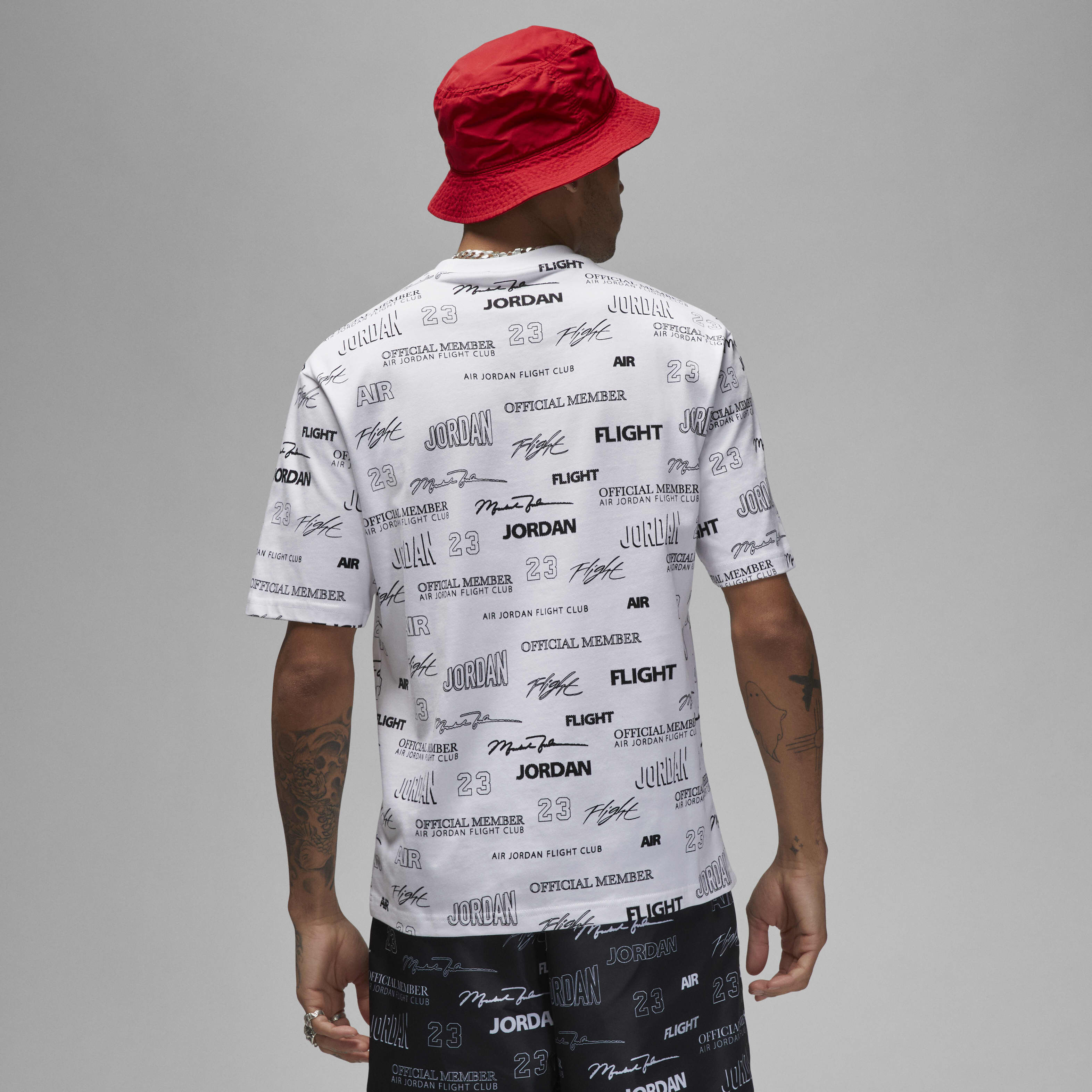 Buy Jordan Flight MVP 85 Men's T-Shirt - White/Magic Ember