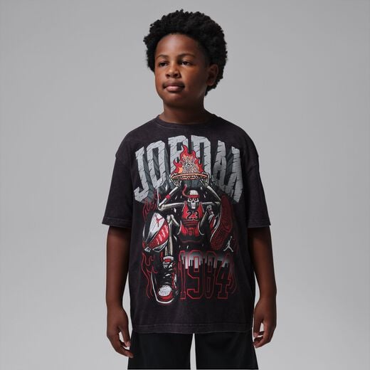 Kids' T-Shirts-JRDN, Jordan, Big Kids' Concrete Jam T-Shirt