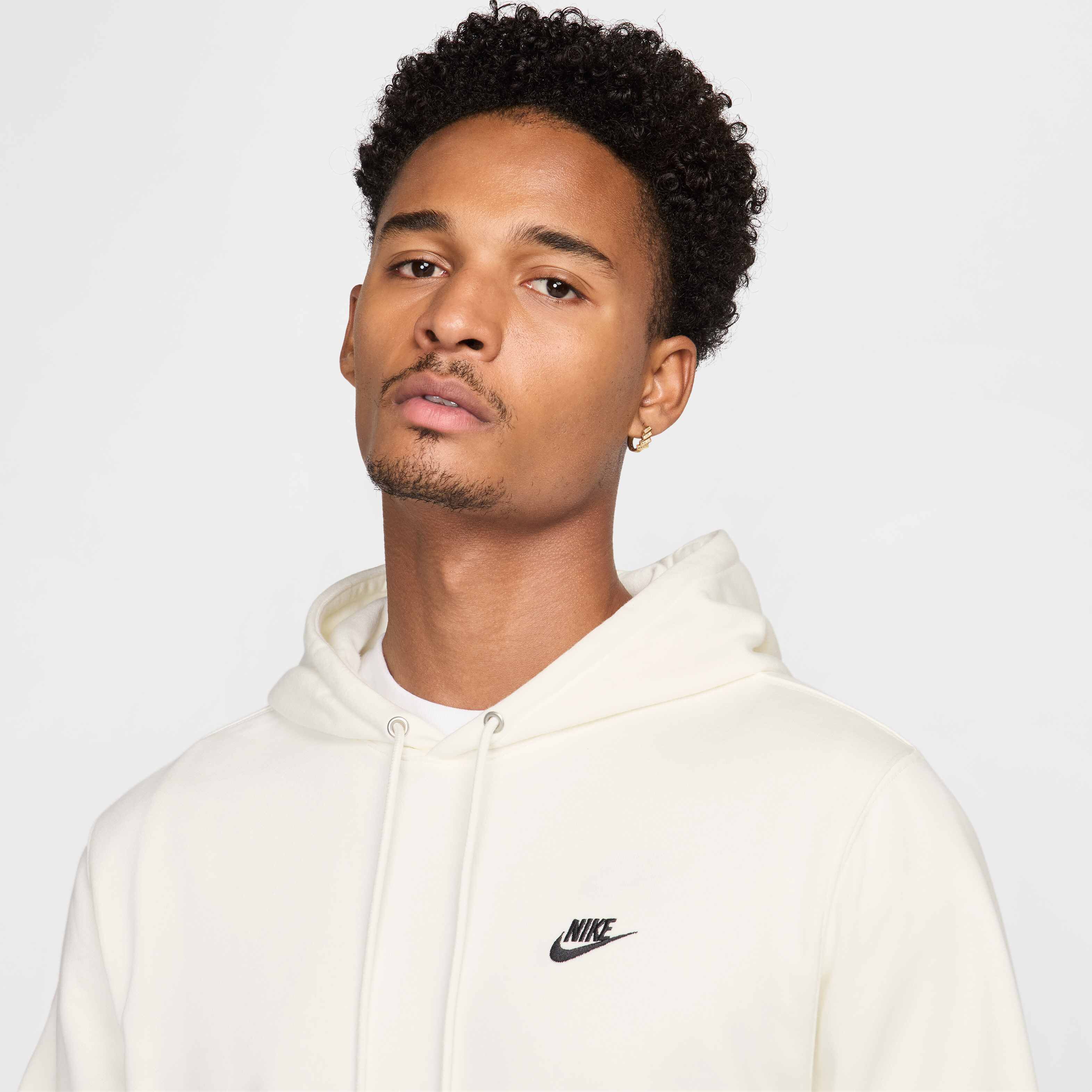Buy Nike Club Men's French Terry Pullover Hoodie - Sail/Sail