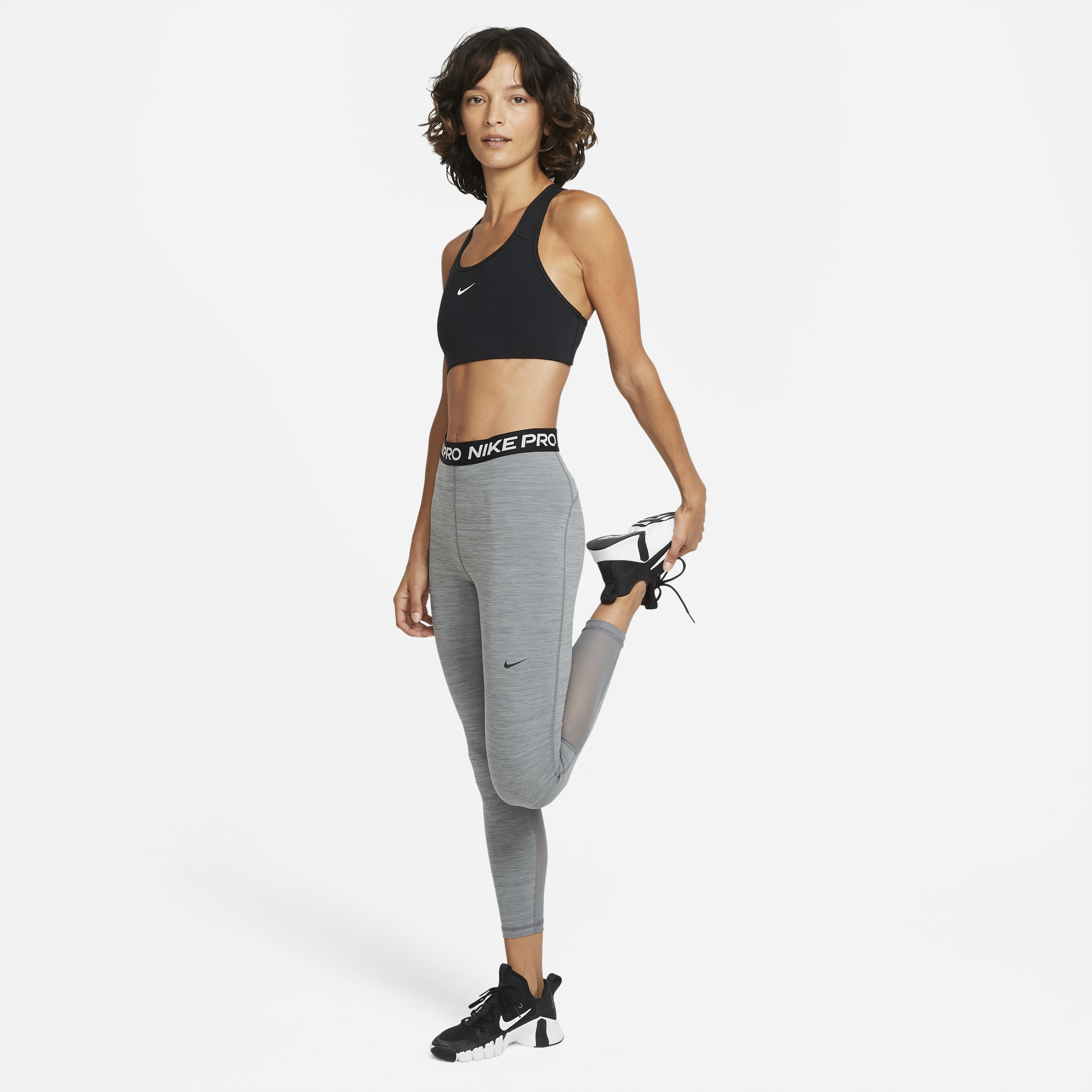 Buy Nike Pro 365 Women s High Waisted 7 8 Mesh Panel Leggings Nike Saudi Official