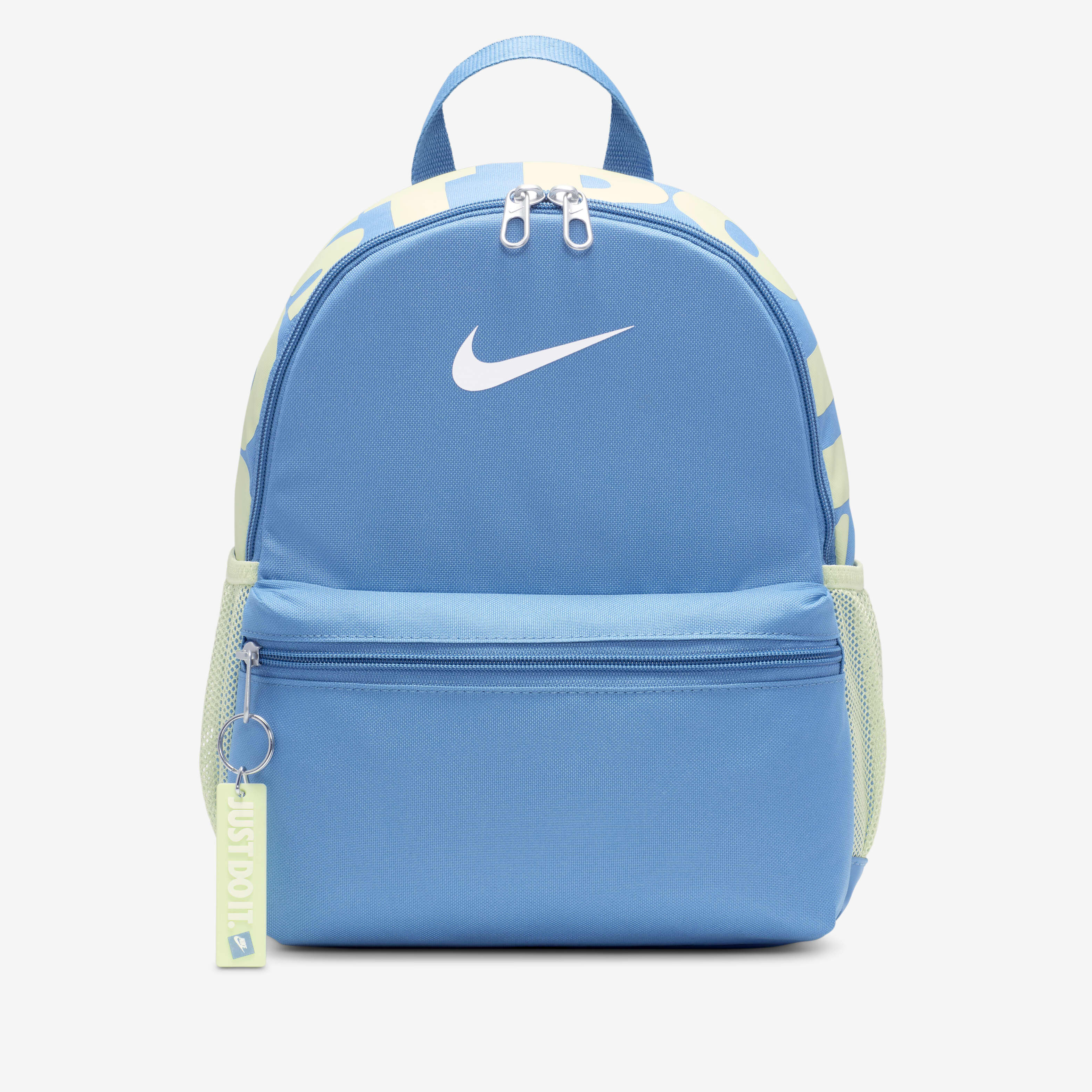 Buy Nike Brasilia JDI Kids Mini Backpack 11L Aegean Storm Lime Ice White Nike Saudi Official