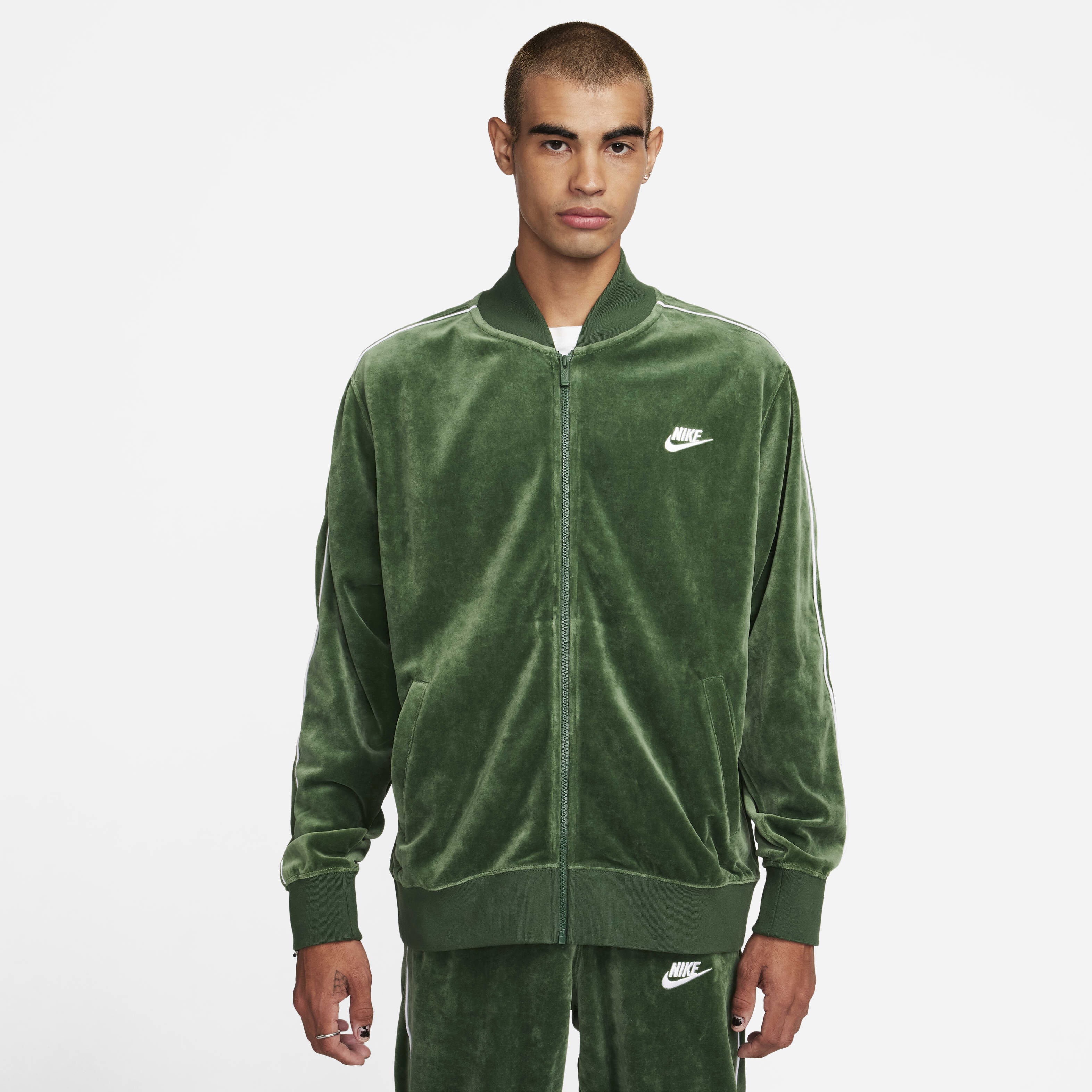 Buy Nike Sportswear Club Men s Velour Jacket Nike Saudi Official