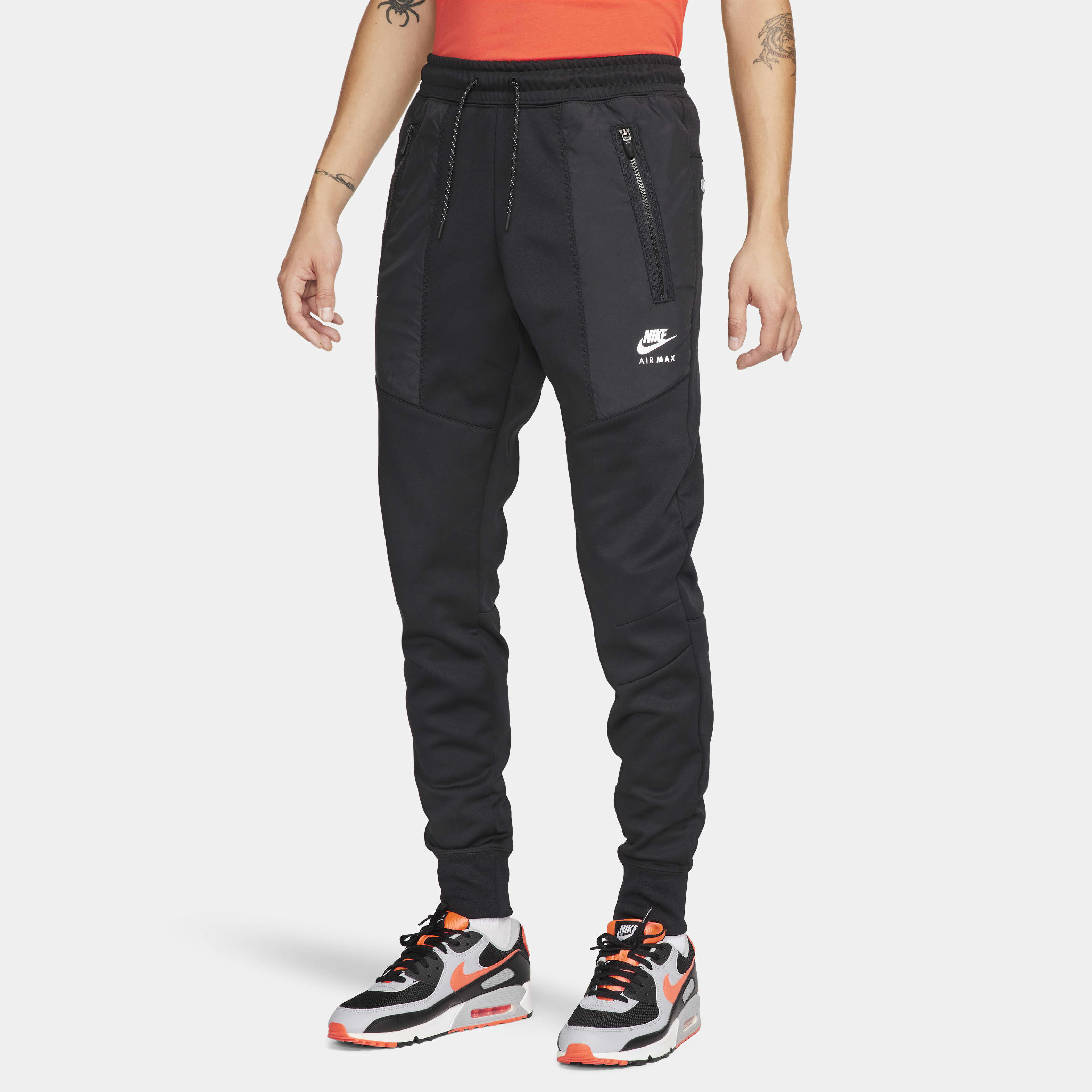 Nike air max black joggers store