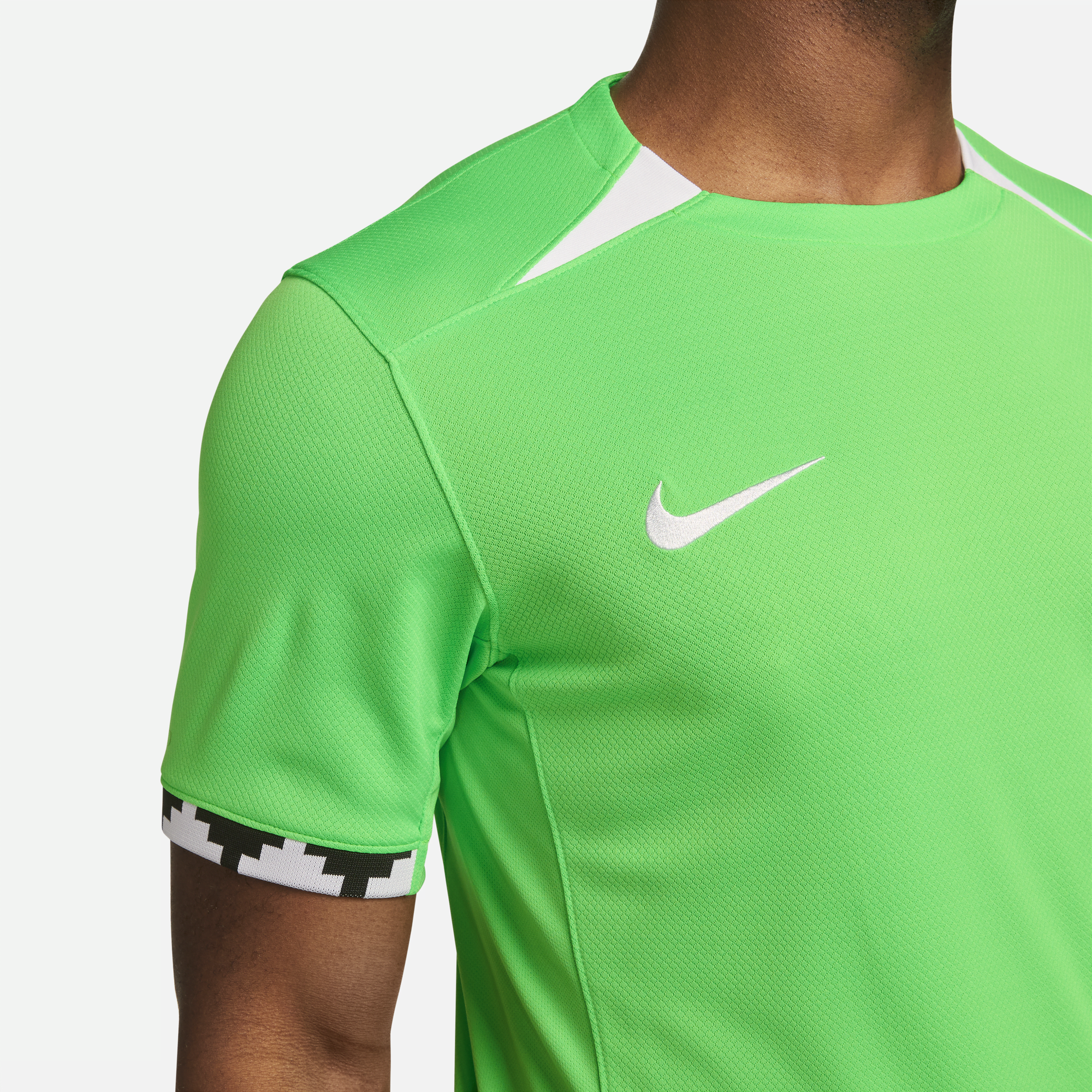 Nike green football cheap shirt