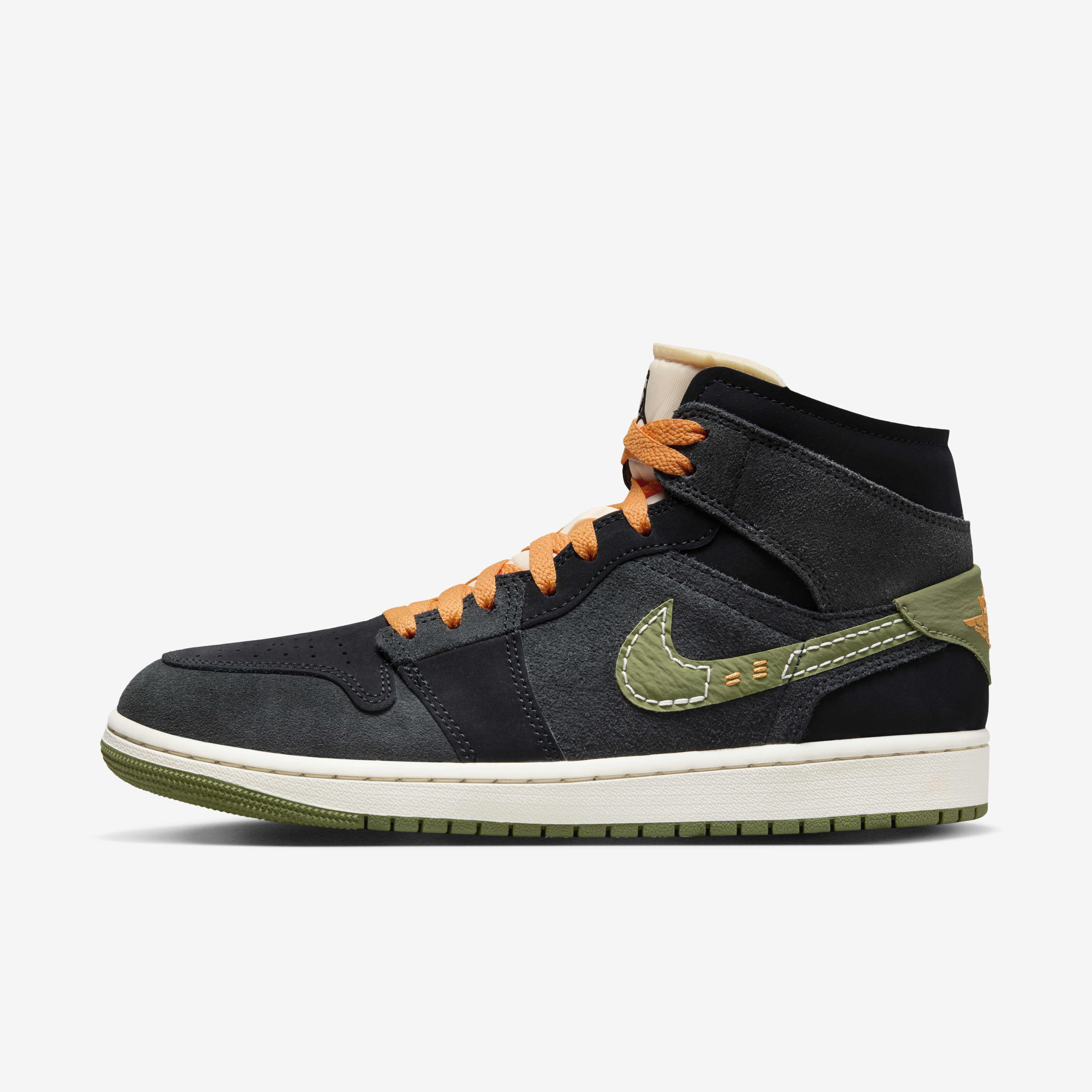 Buy Air Jordan 1 Mid SE Craft Men's shoes - Anthracite/Black