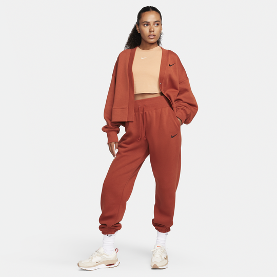 Red checkered 2025 nike tracksuit