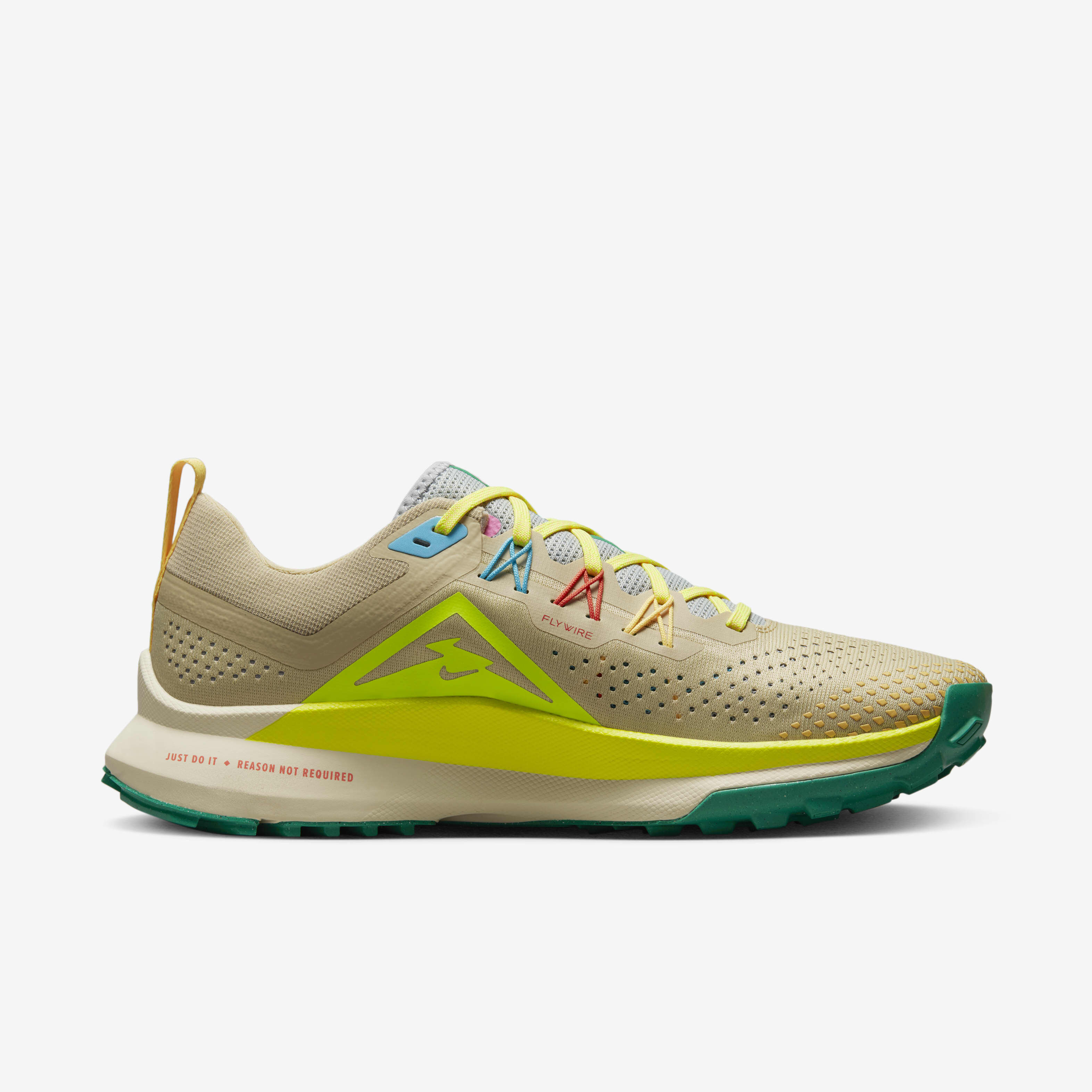 Nike React Pegasus Trail 4 Mens 11.5 Team Gold Volt Running Shoes Hiking Summer Nike React Pegasus Trail 4 Mens Shoes Size 11.5, Color: Team  main image 3