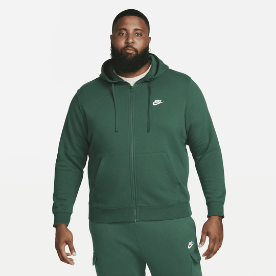 Shop Sportswear Club Fleece Men s Full Zip Hoodie Nike KSA
