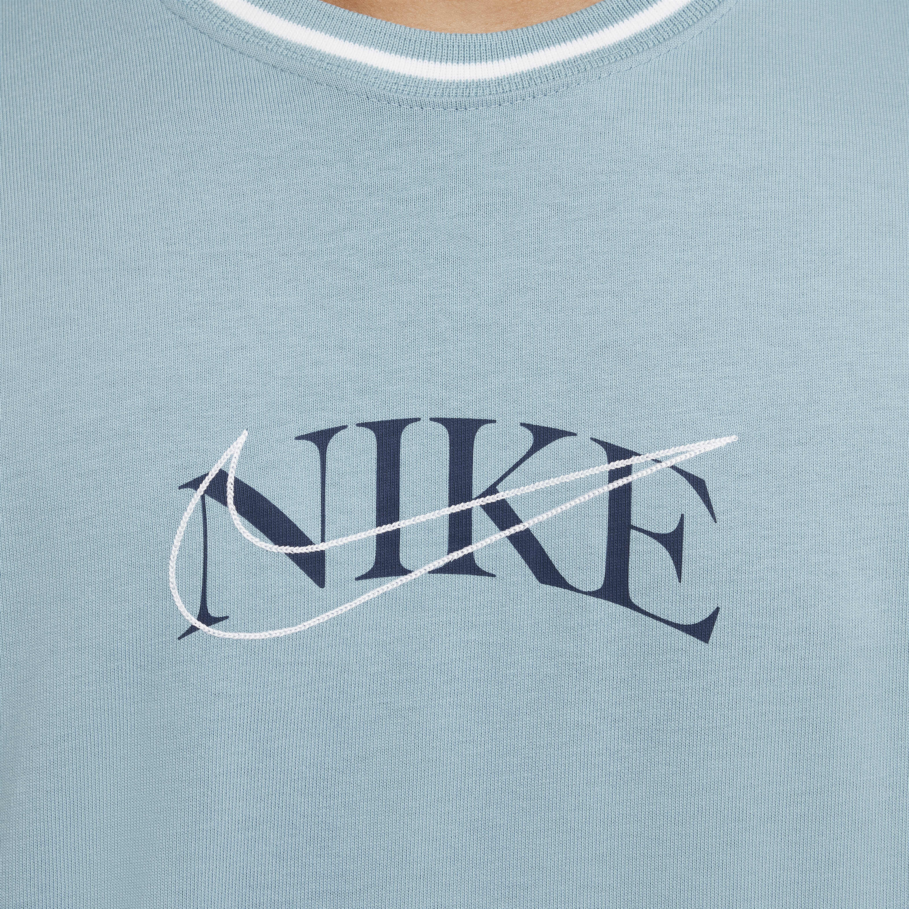 ★Nike★ Sportswear Max90 T-shirt M Denim Turquoise HJ075146 Nike SB Max90 Skate T-Shirt Color: Denim Turquoise Size: XL