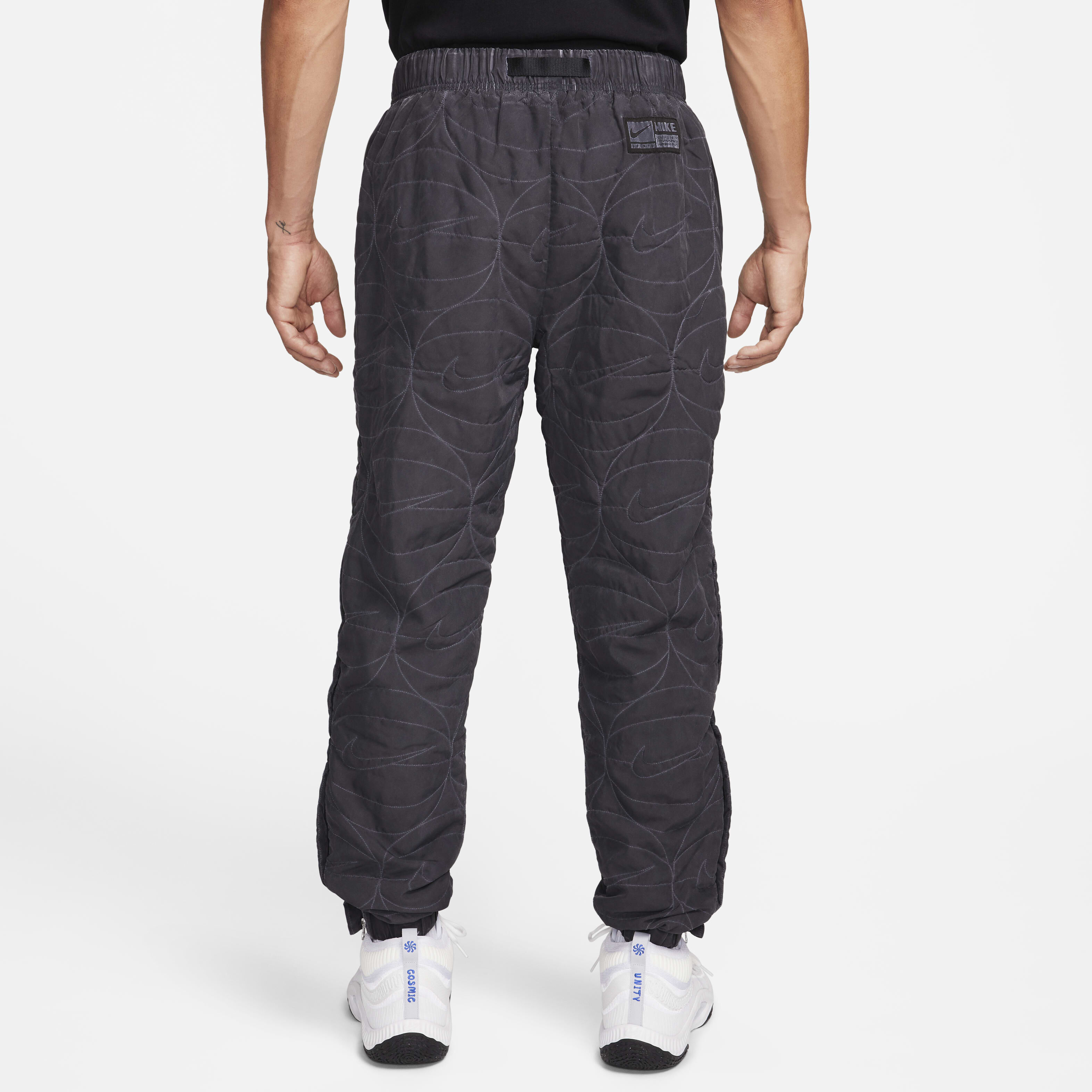 Buy Nike Men s Woven Basketball Trousers Black White Nike Saudi Official
