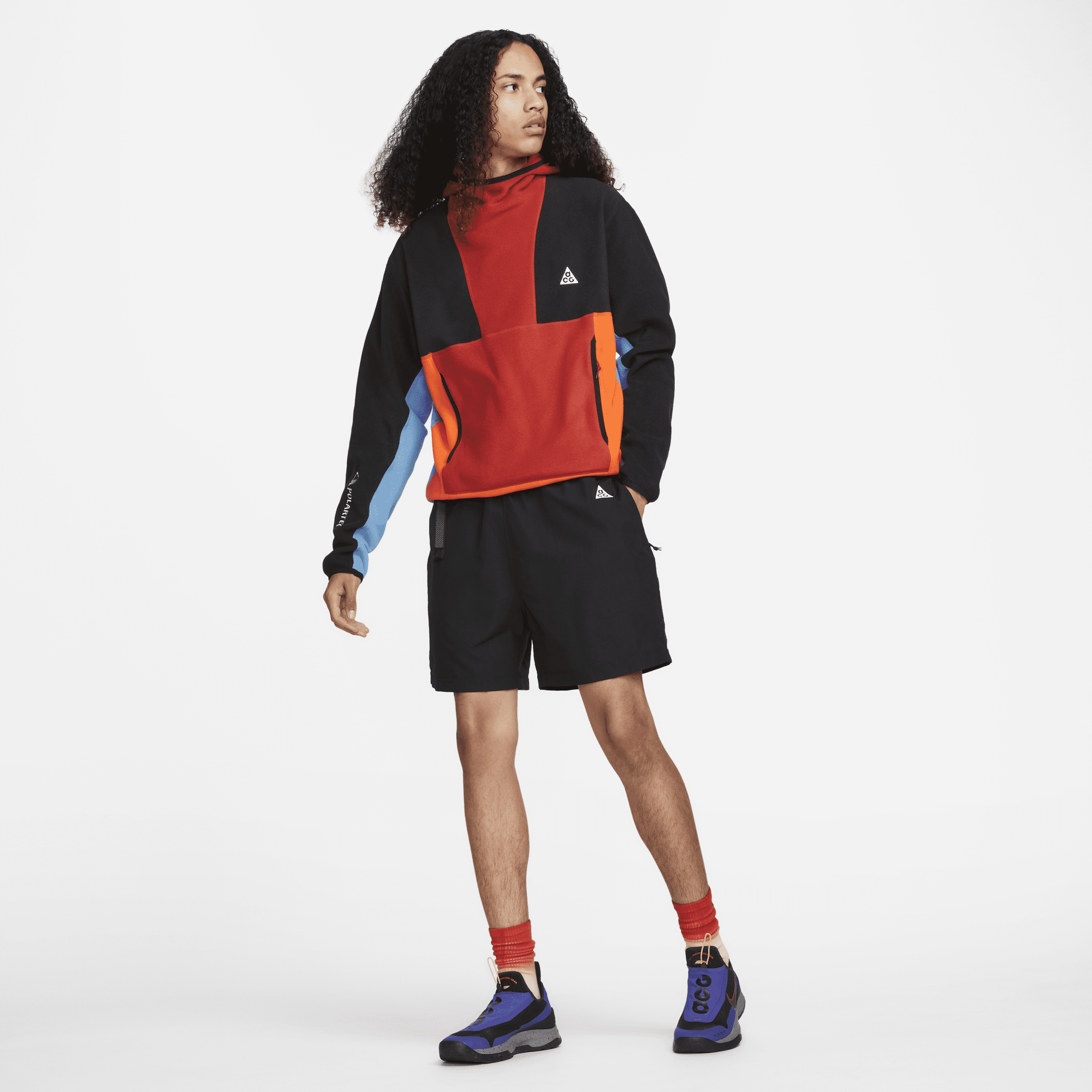 Adidas originals pt3 fleece sales half zip jacket in black