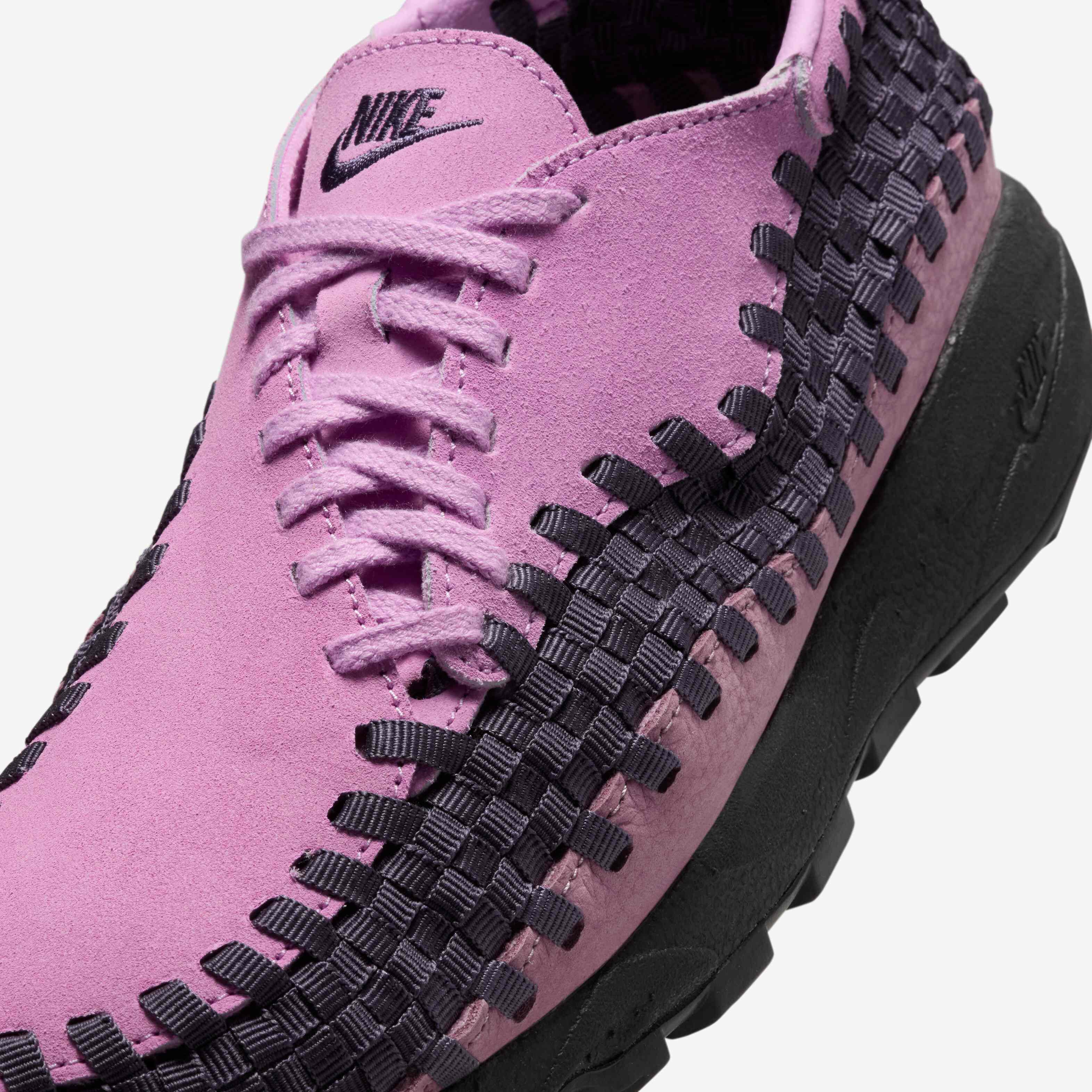 NIKE AIR FOOTSCAPE WOVEN 360 黒トカゲ/赤