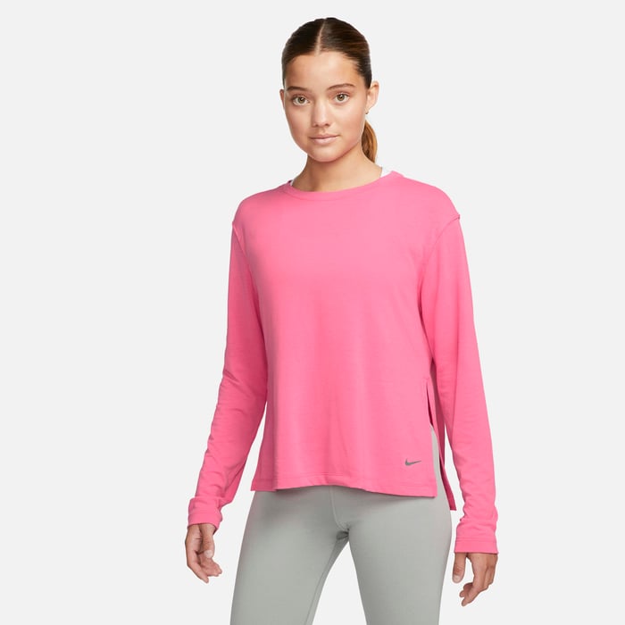 Buy Nike Yoga Dri-FIT Women's Long-Sleeve Top Pinksicle/Particle