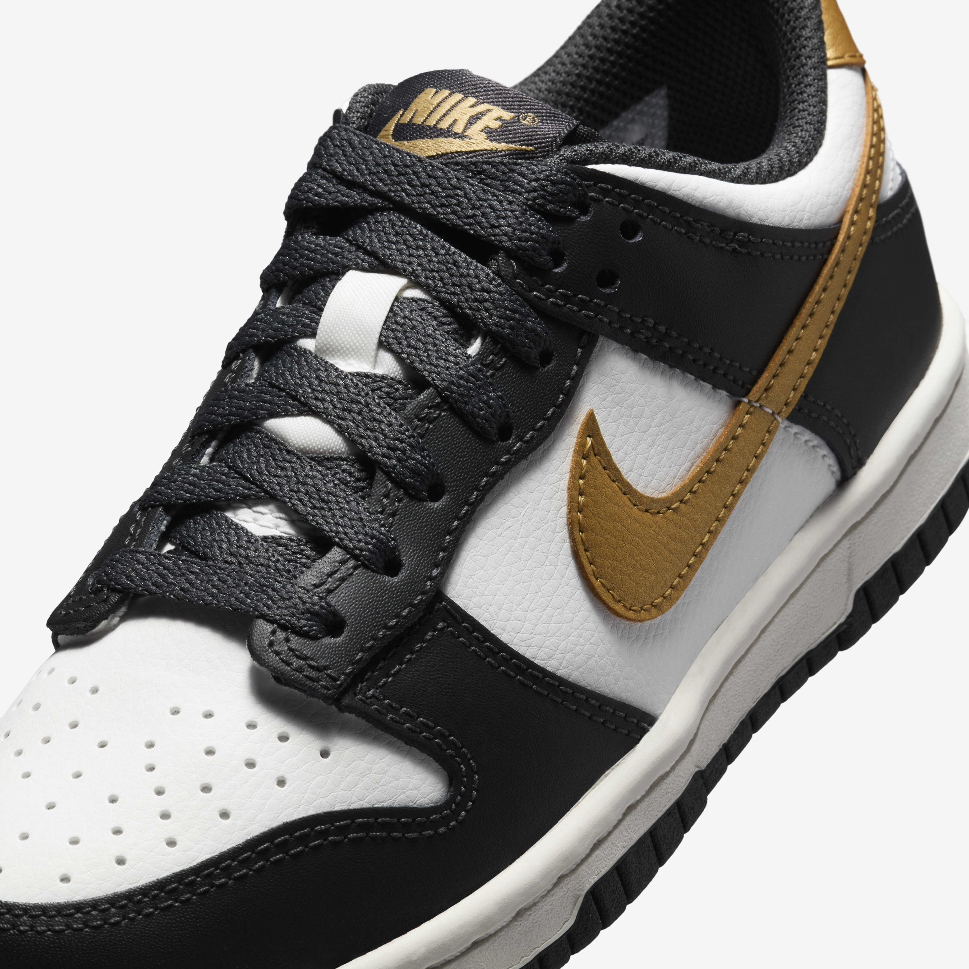 Buy Nike Dunk Low Older Kids' Shoes - Summit White/Anthracite