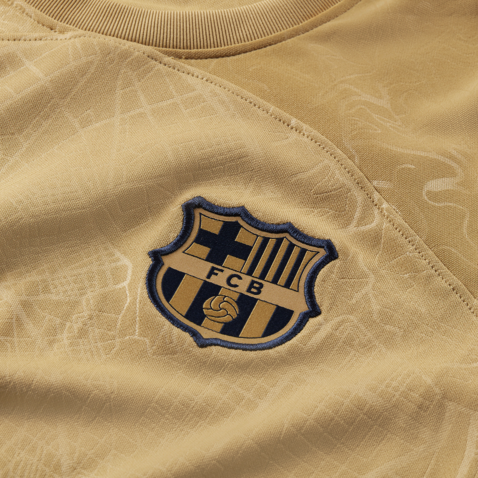 Nike fc shirt gold store