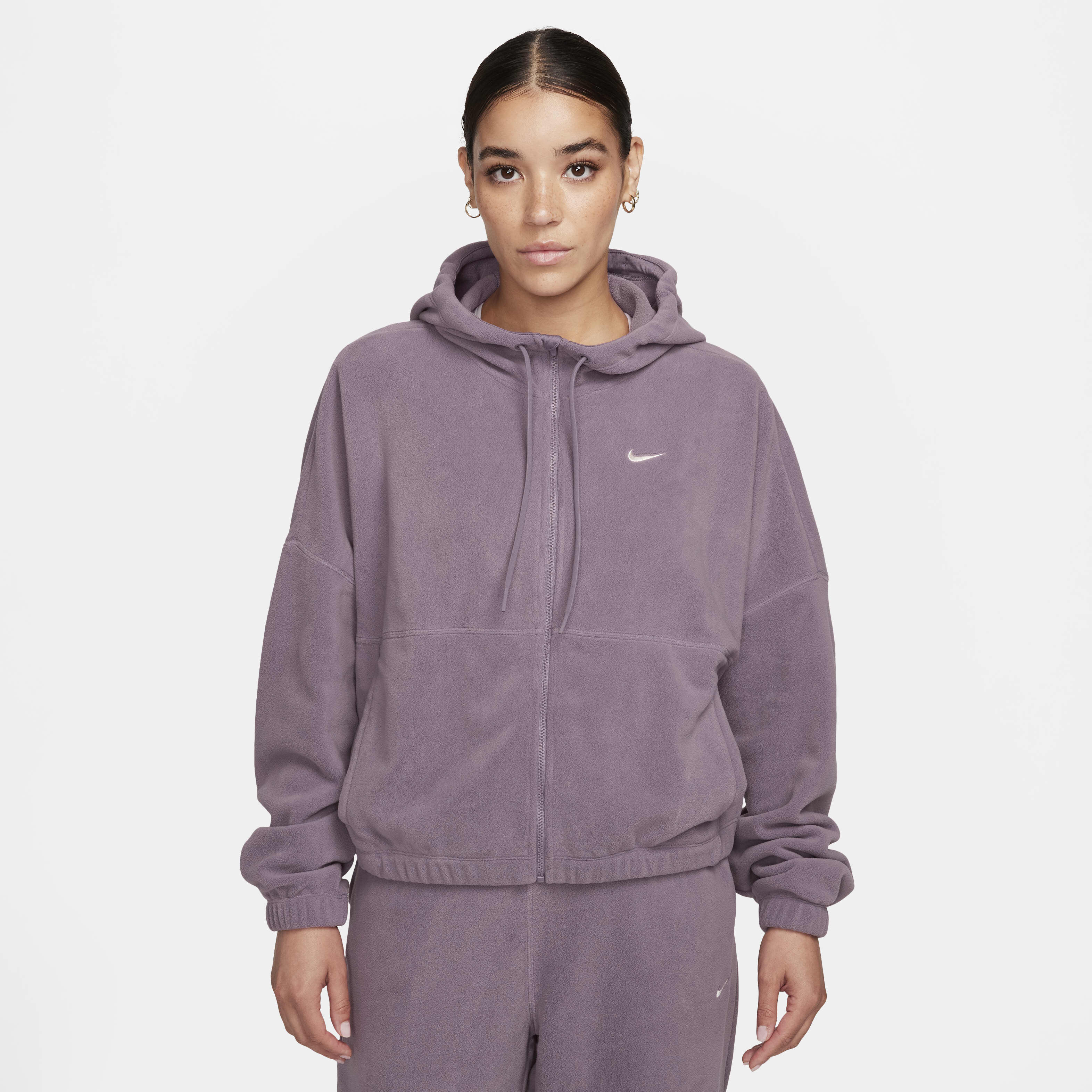 Buy Nike Therma FIT One Women s Oversized Full Zip Fleece Hoodie Nike Saudi Official