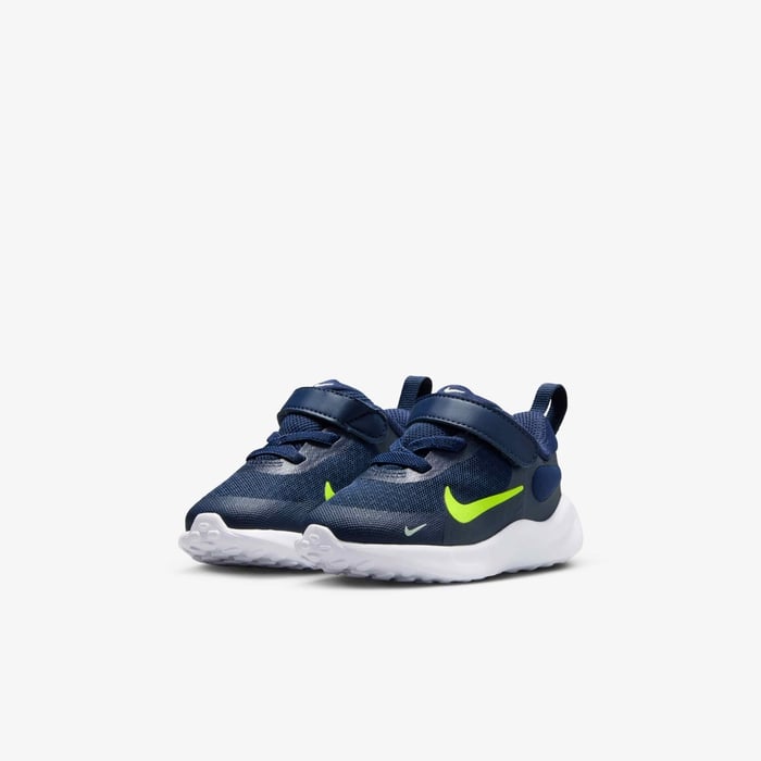 Buy Nike Revolution Baby/Toddler Shoes Midnight Navy/Volt Tint