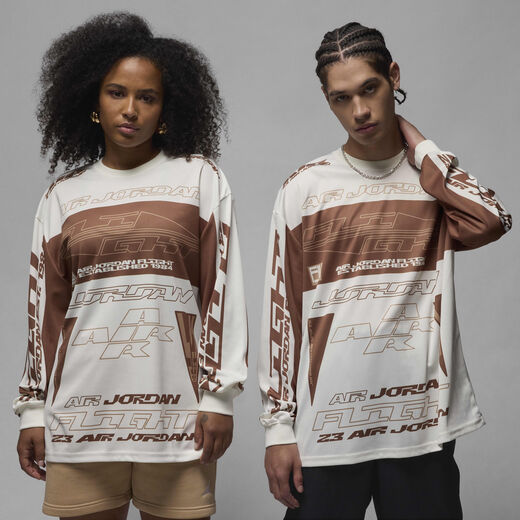 Jordan Graphic T Shirts-Jordan, Jordan MVP, Men's Printed Long-Sleeve Top